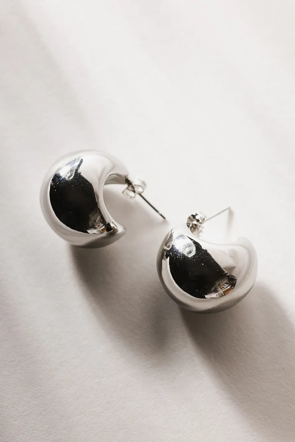 Nancy Earrings in Silver - Tarnish Free - FINAL SALE