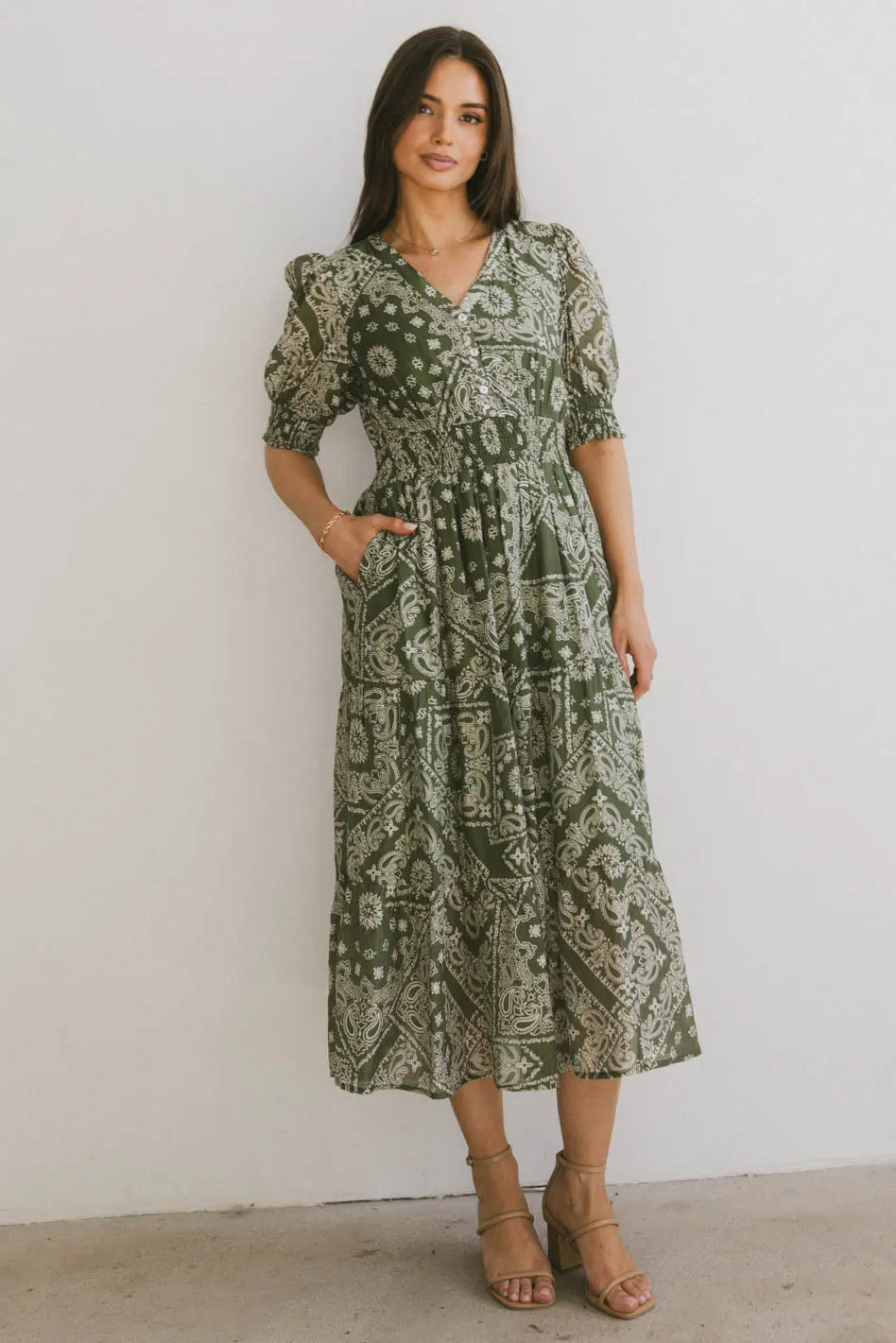 Dia Paisley Midi Dress - FINAL SALE