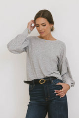 Kaori Top in Grey