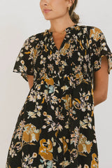 Kaitlyn Floral Midi Dress