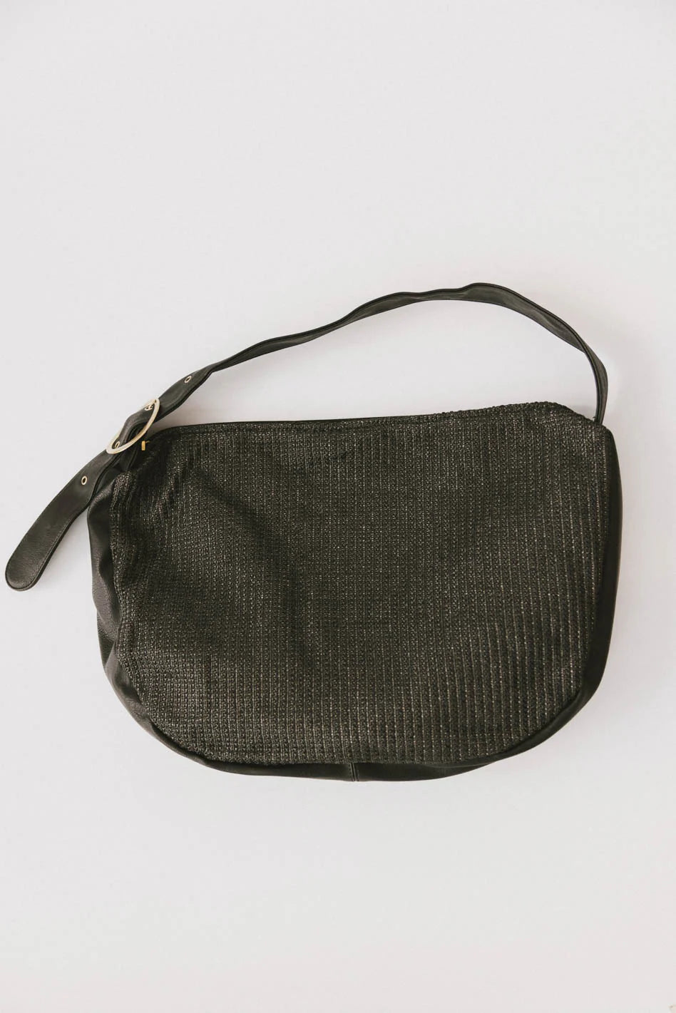 Toulouse Woven Tote in Black