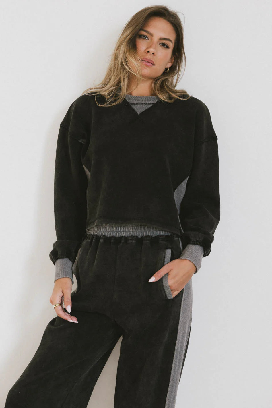 Odie Knit Sweater in Black