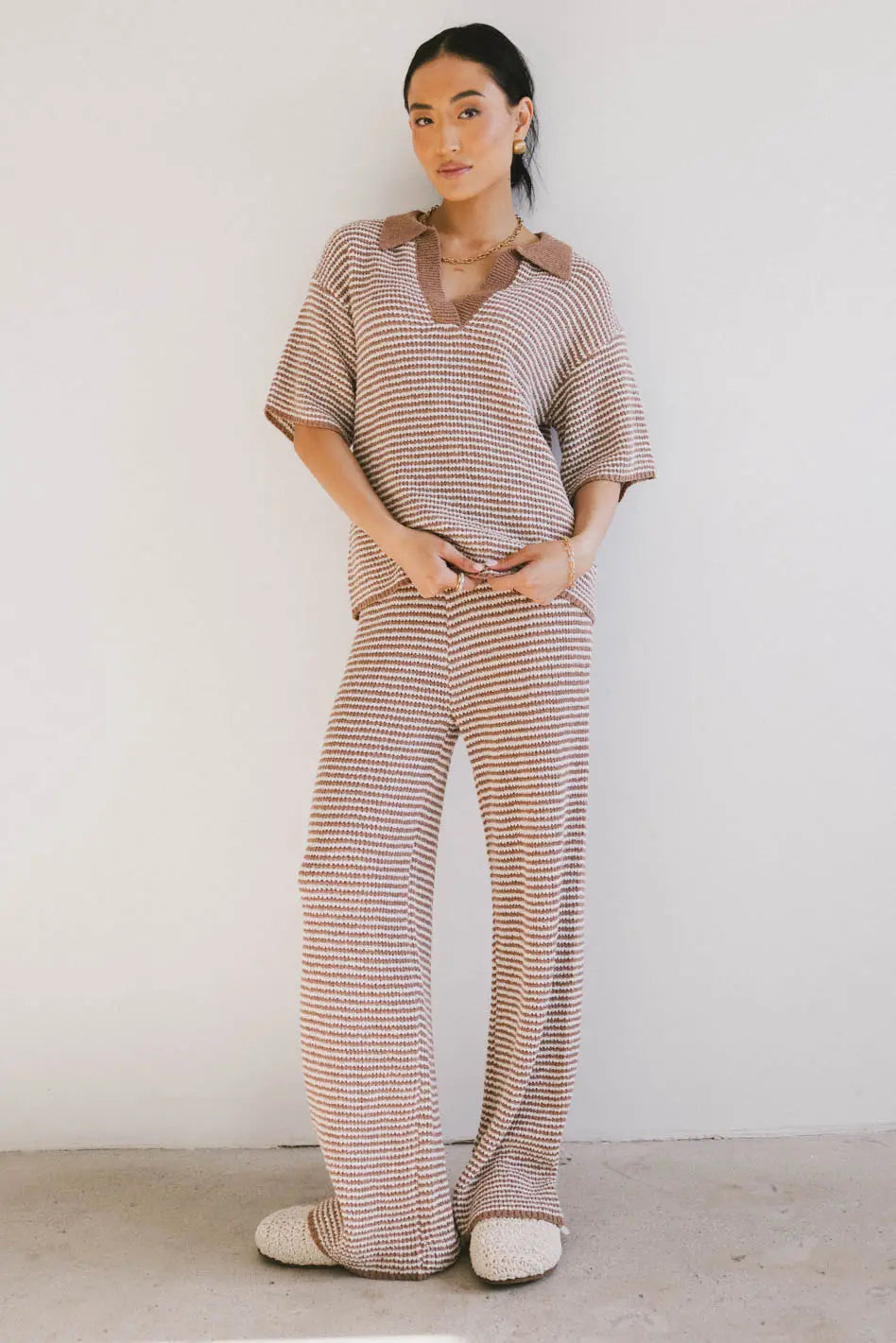 Matilda Striped Knit Pants