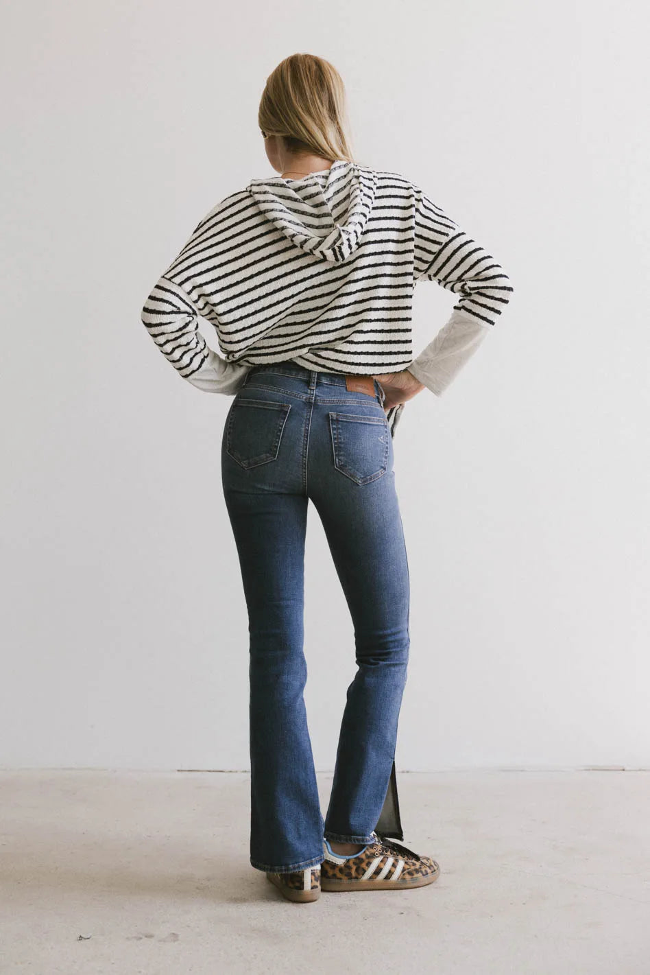 Nellie Cropped Bootcut Jeans - FINAL SALE