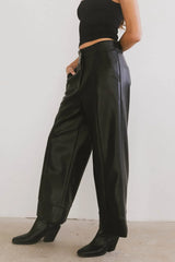 Ulani Vegan Leather Pants - FINAL SALE