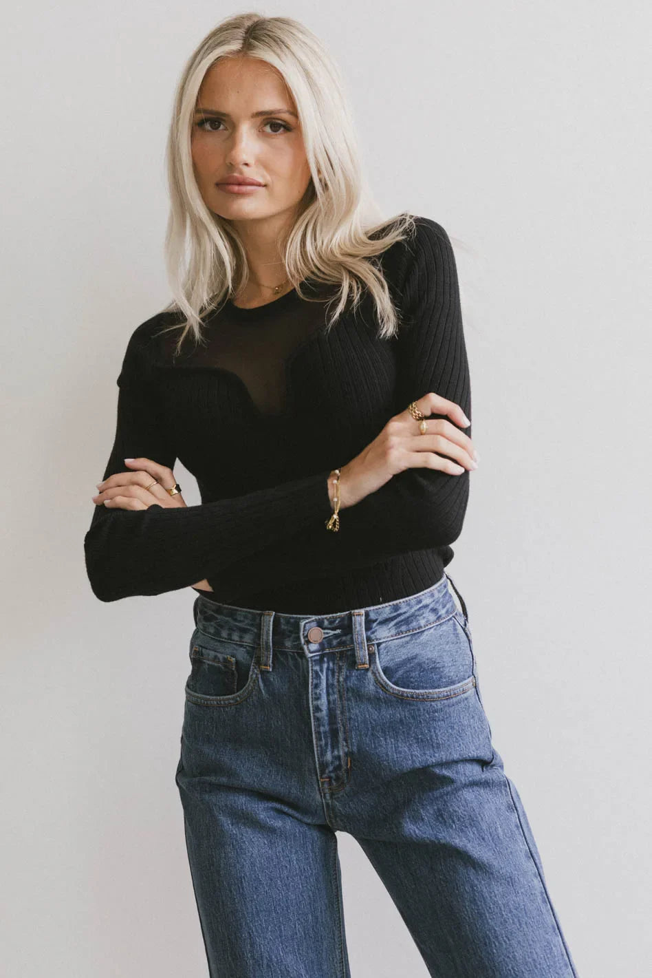 Alder Sweater in Black - FINAL SALE