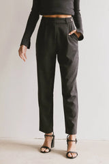 Kamryn Trouser in Charcoal - FINAL SALE