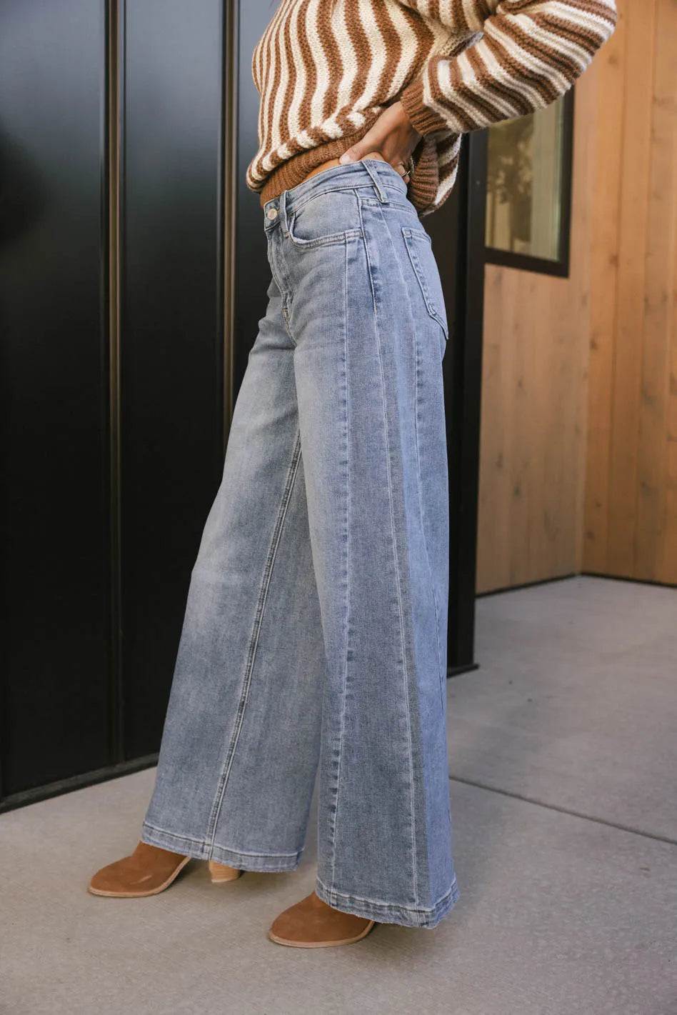 Krista Wide Leg Jeans