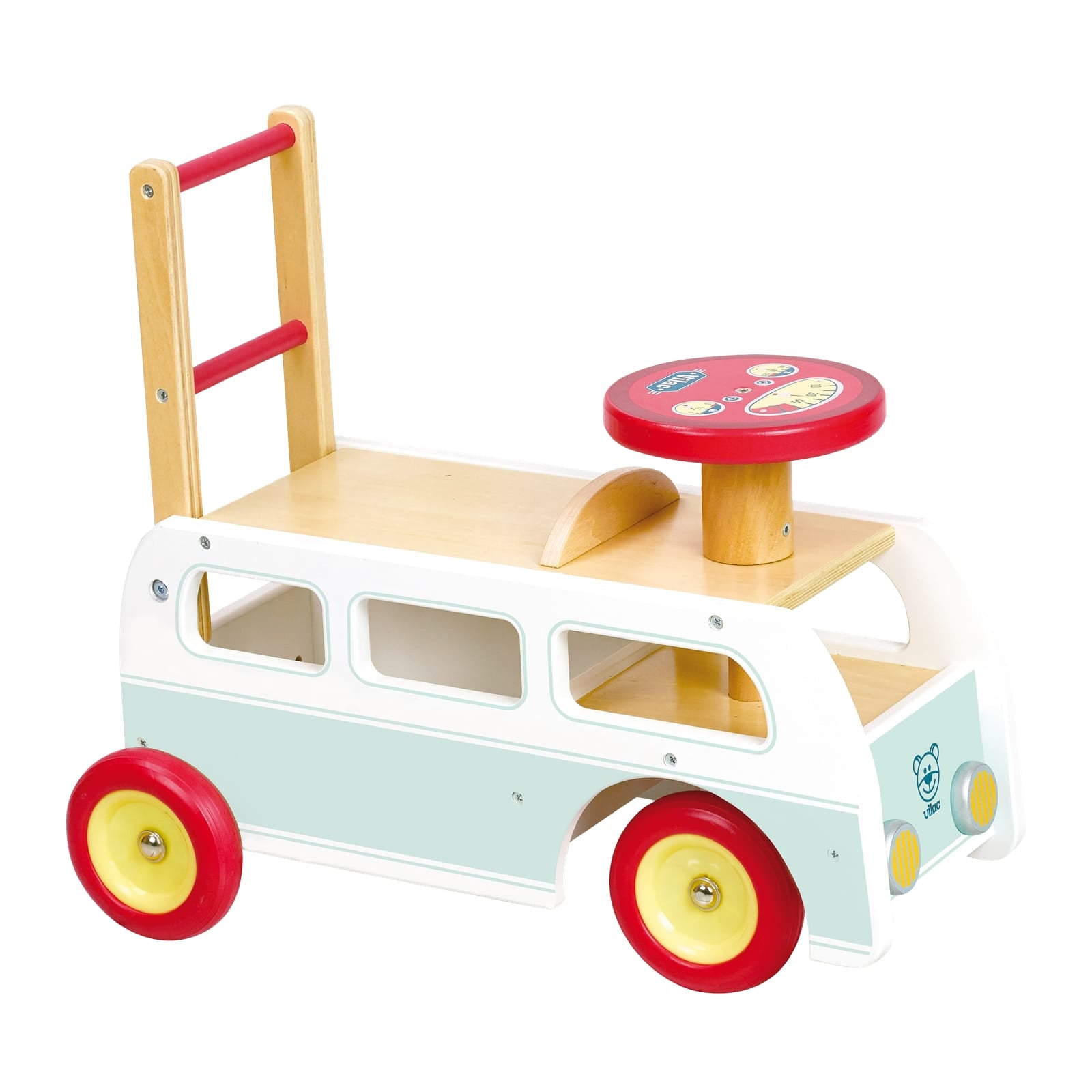 2 In 1 Retro Wooden Camper Van