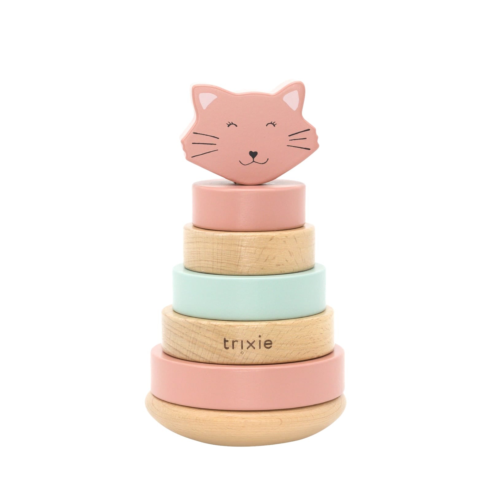 Wooden Stacking Toy – Mrs Cat