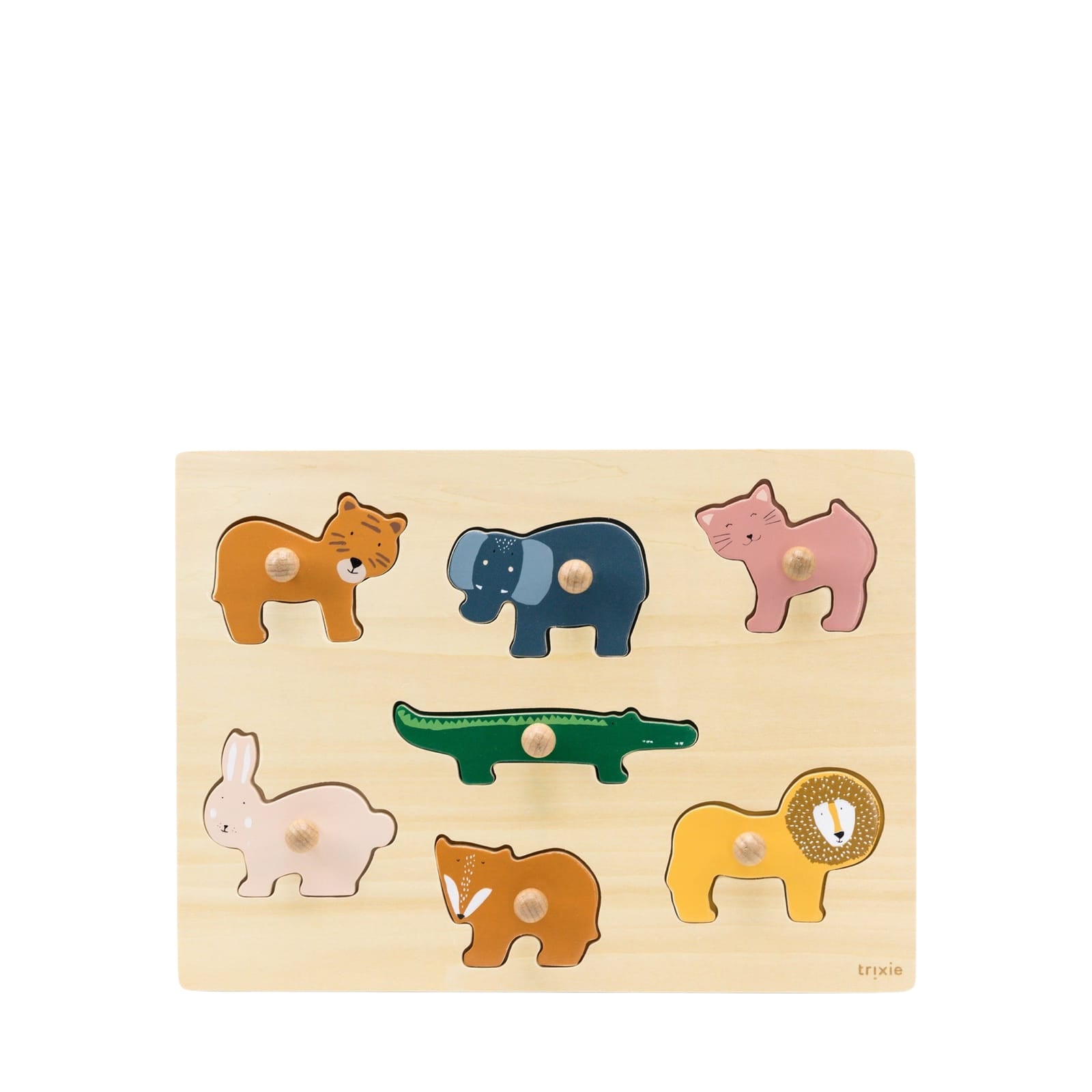 Wooden Animal Puzzle – 7 Pieces