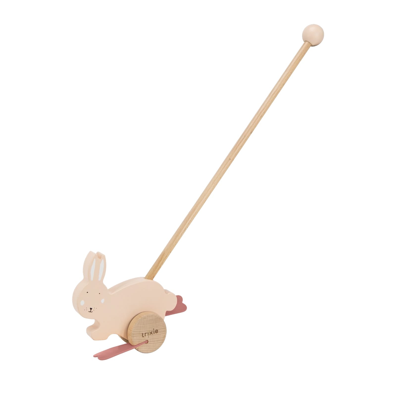 Wooden Push Along Toy – Mrs Rabbit