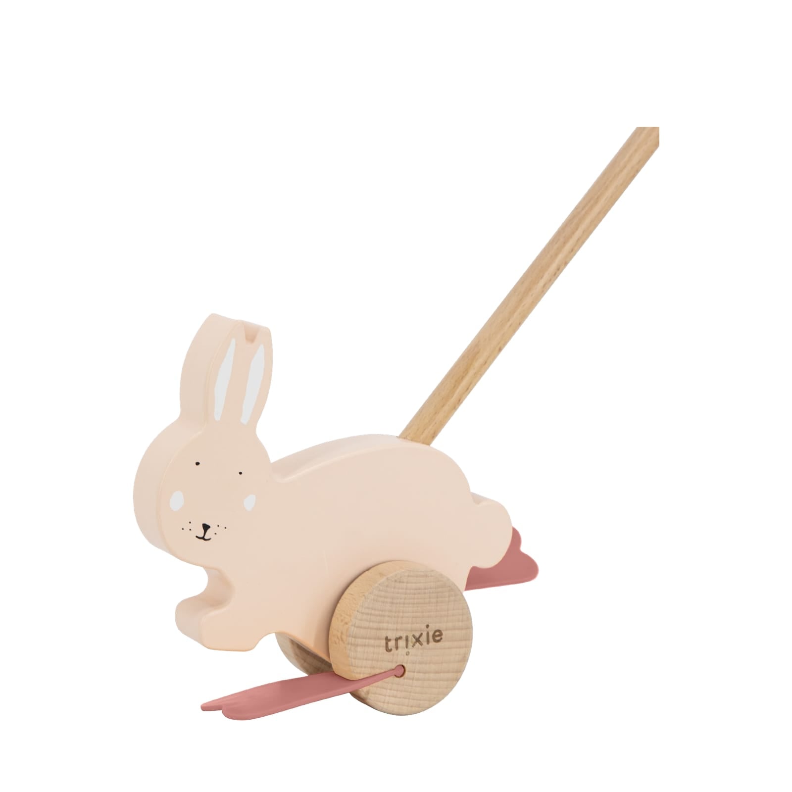 Wooden Push Along Toy – Mrs Rabbit