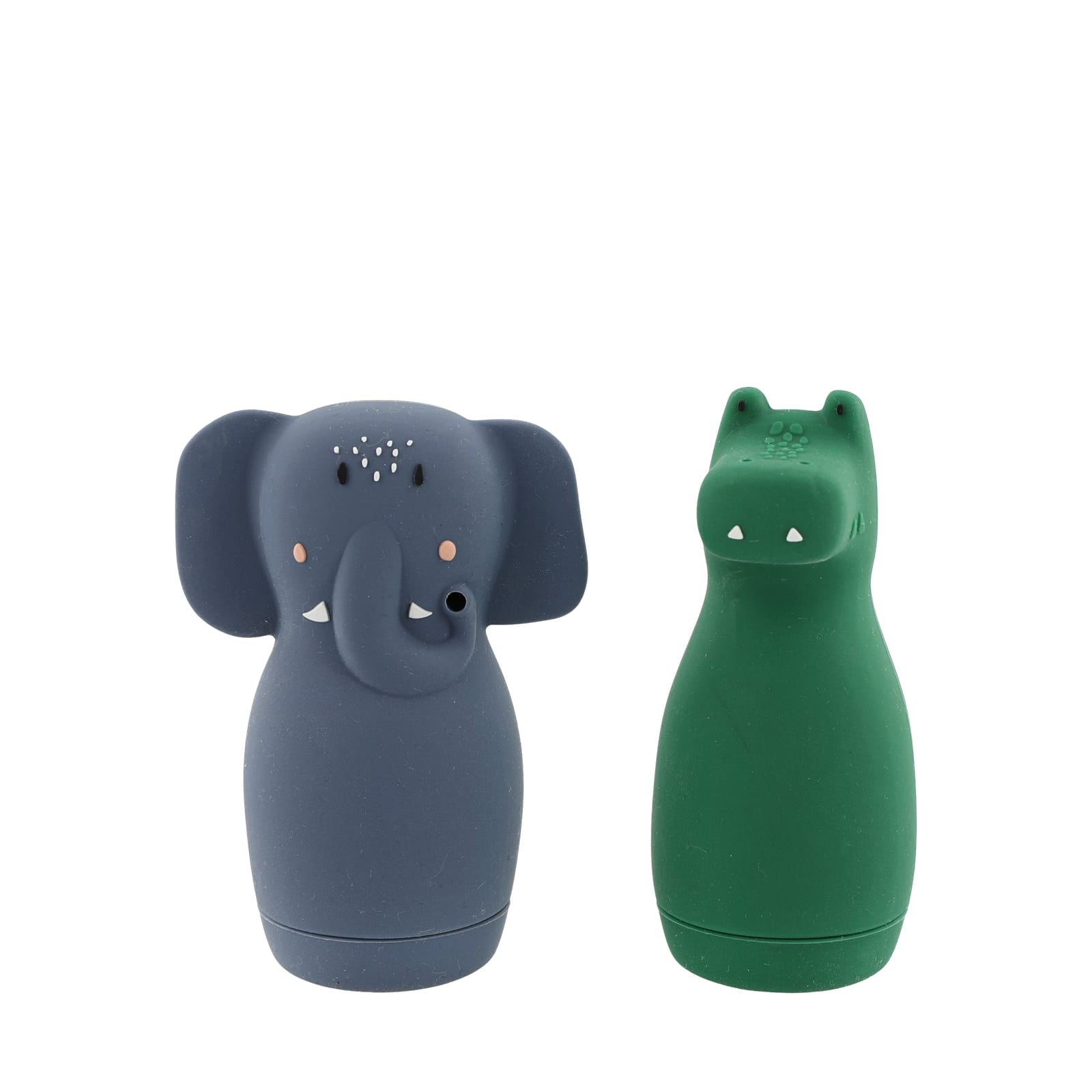 Bath Toy Squeezy Animals – Mrs Elephant and Mr Crocodile