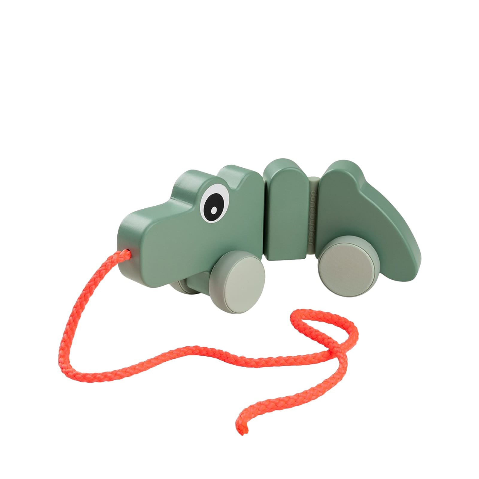 Pull Along Wiggle Toy – Croco Green