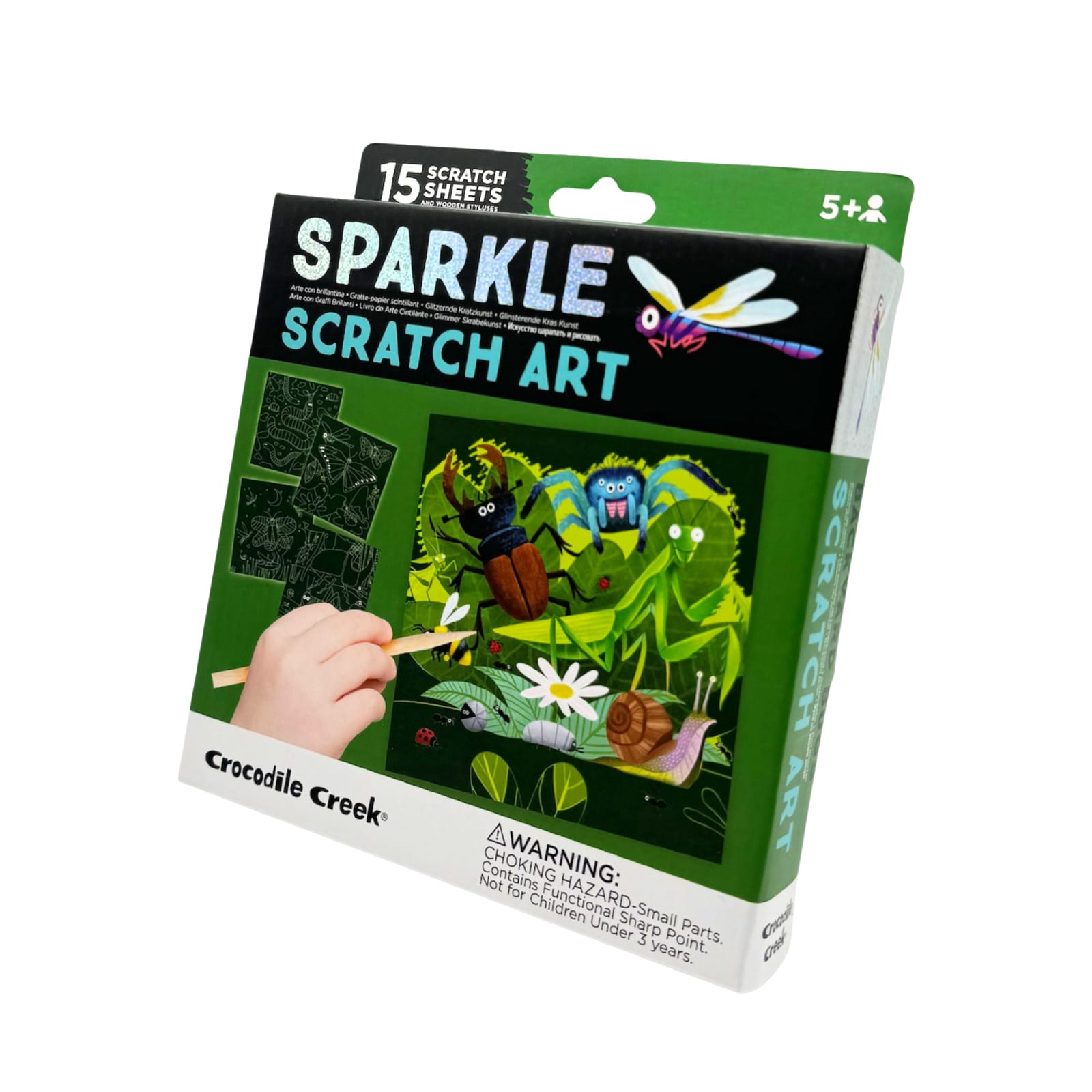 Scratch Art – Backyard Bugs