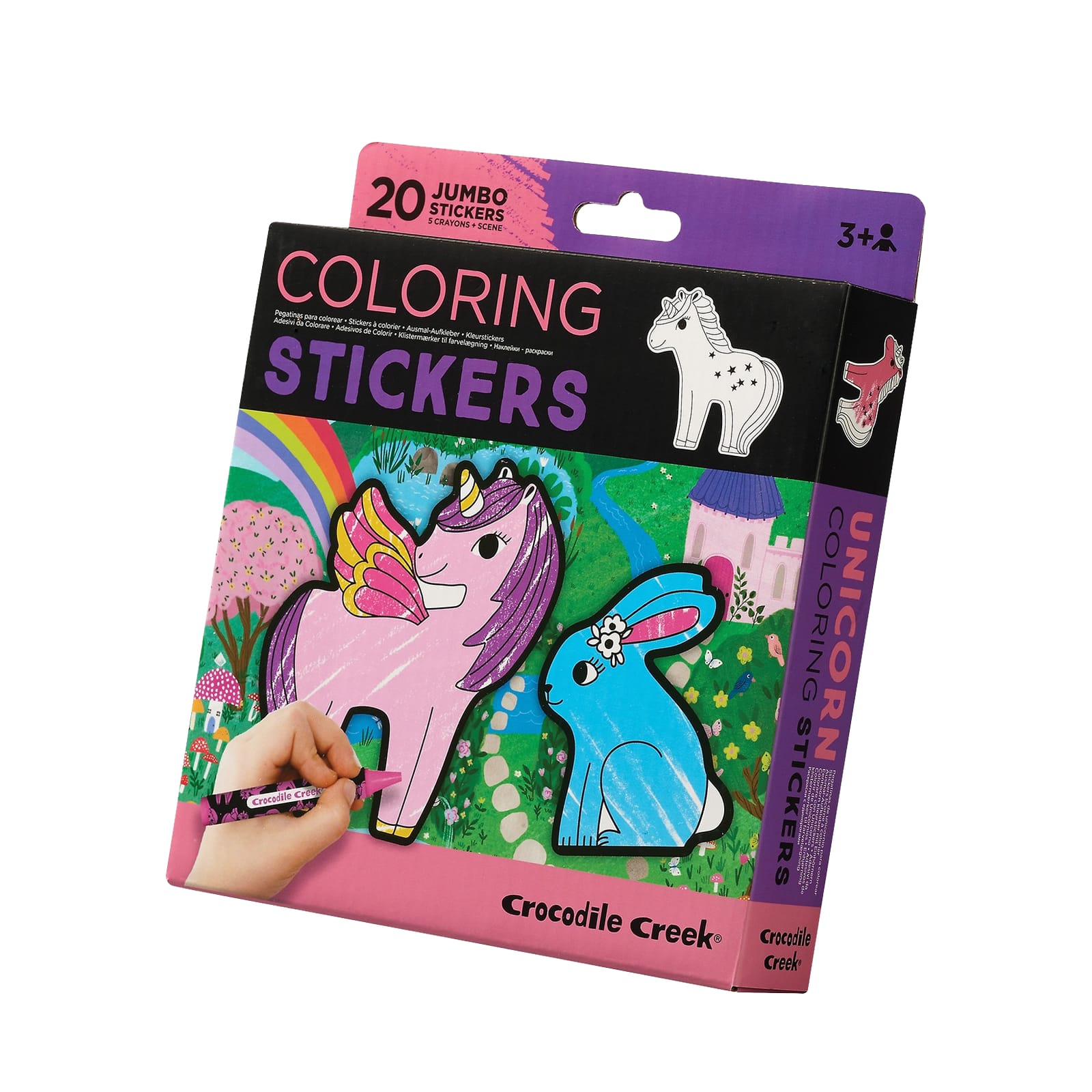 Colouring Stickers & Crayons – Unicorn