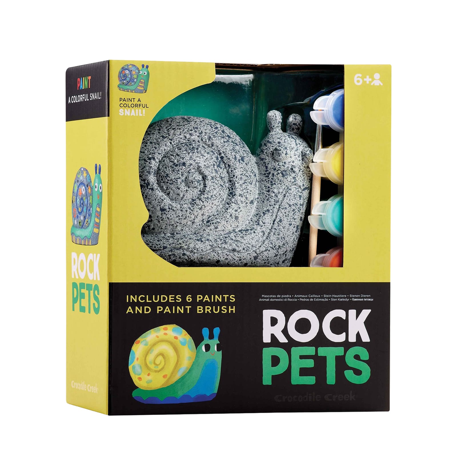 Rock Pets Painting Set – Snail