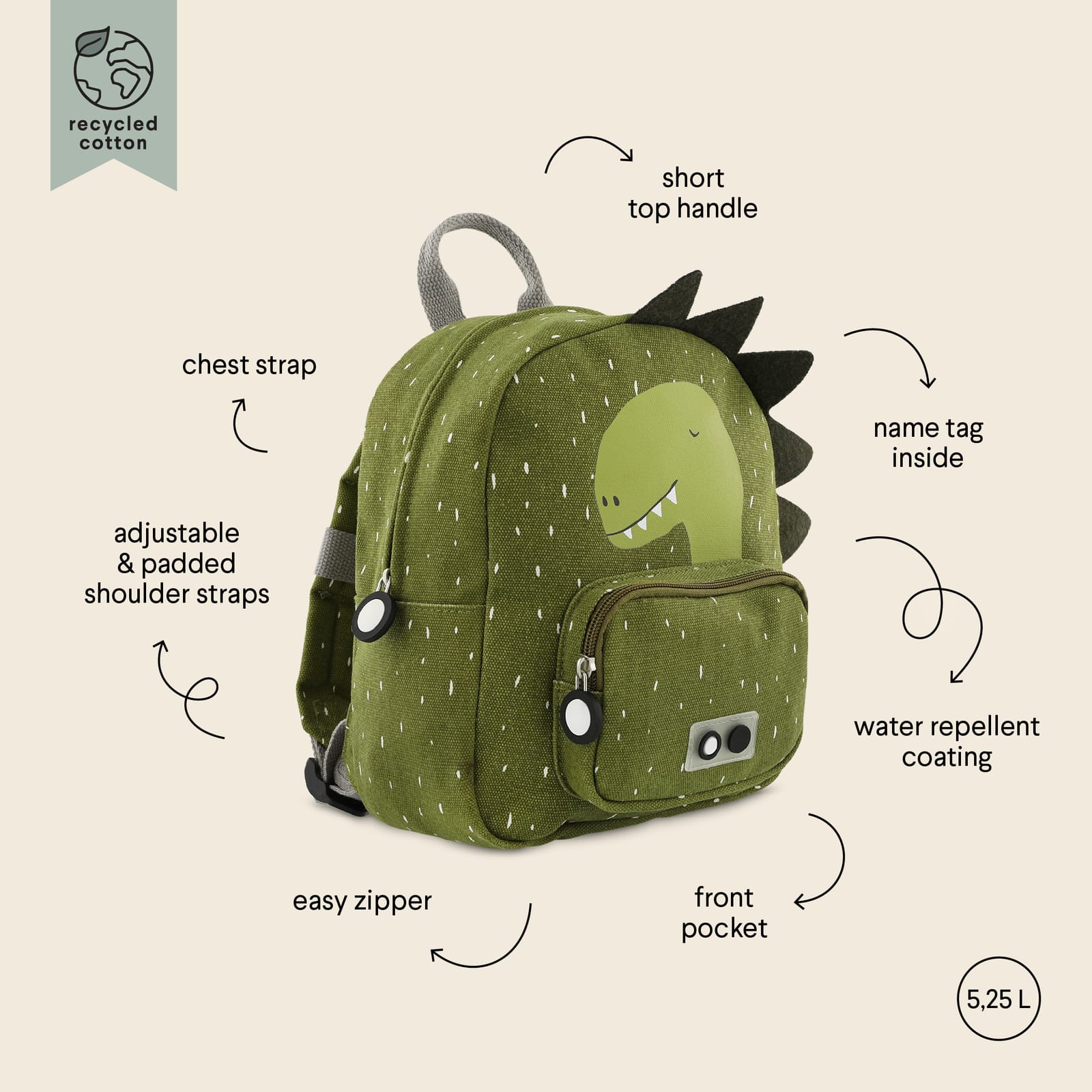 Backpack Small – Mr Dino