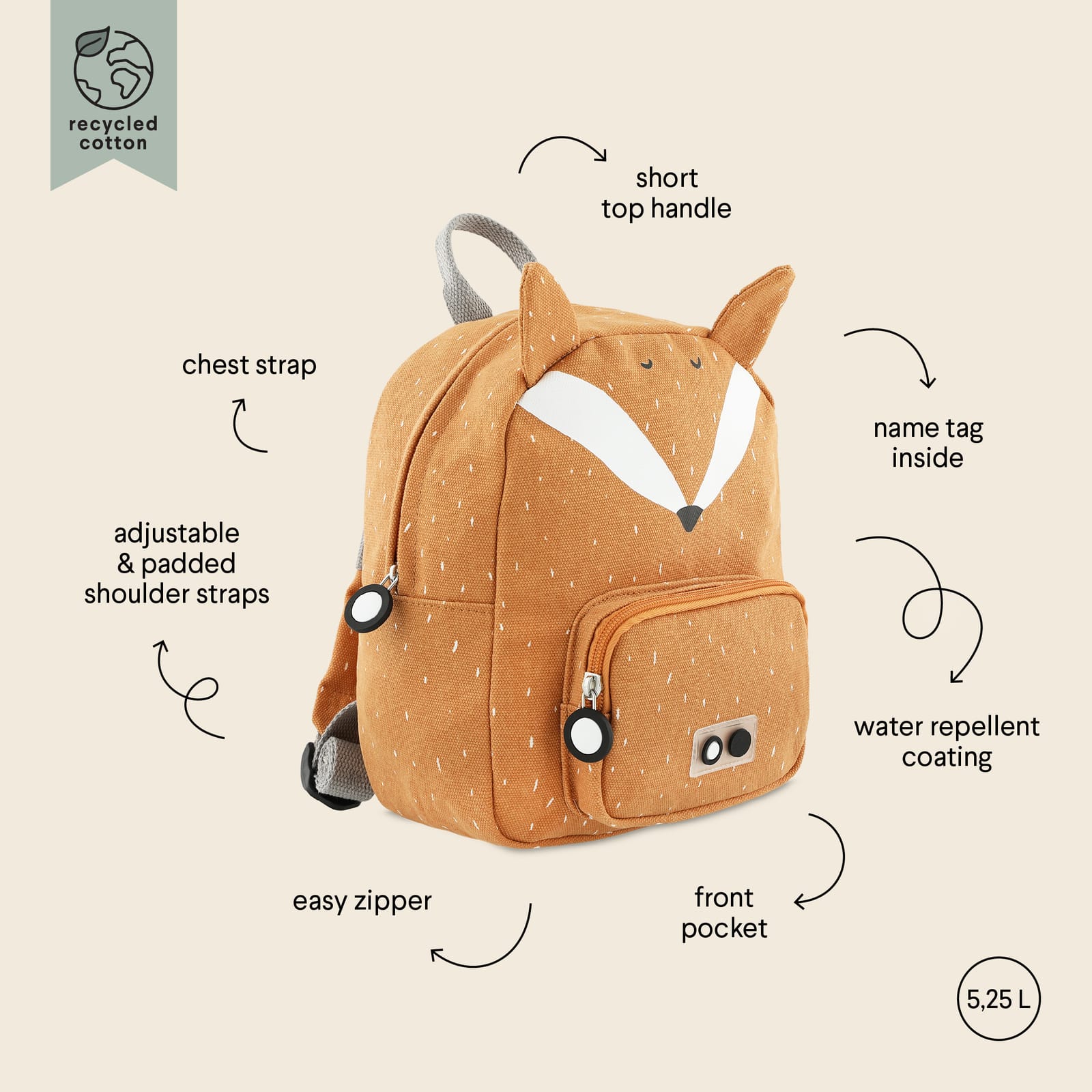 Backpack Small – Mr Fox