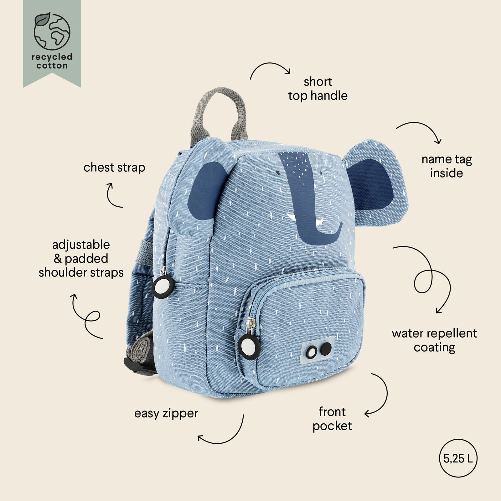 Backpack Small – Mrs Elephant