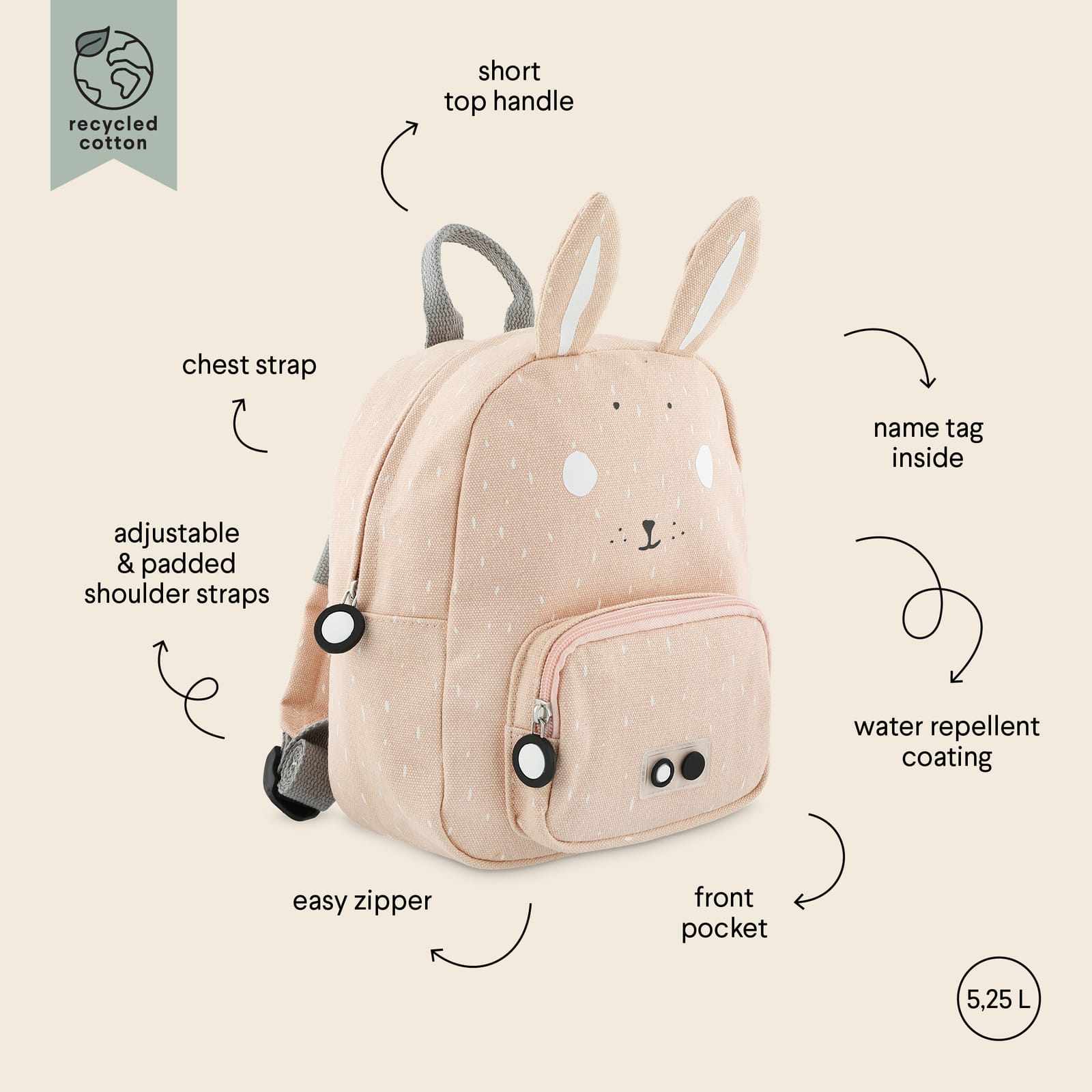 Backpack Small – Mrs Rabbit