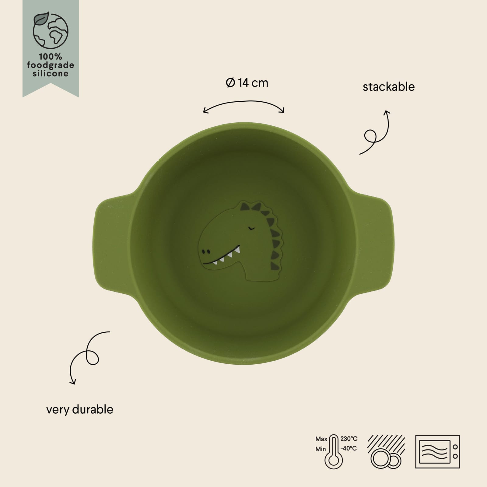 Silicone Bowl – Mr Dino