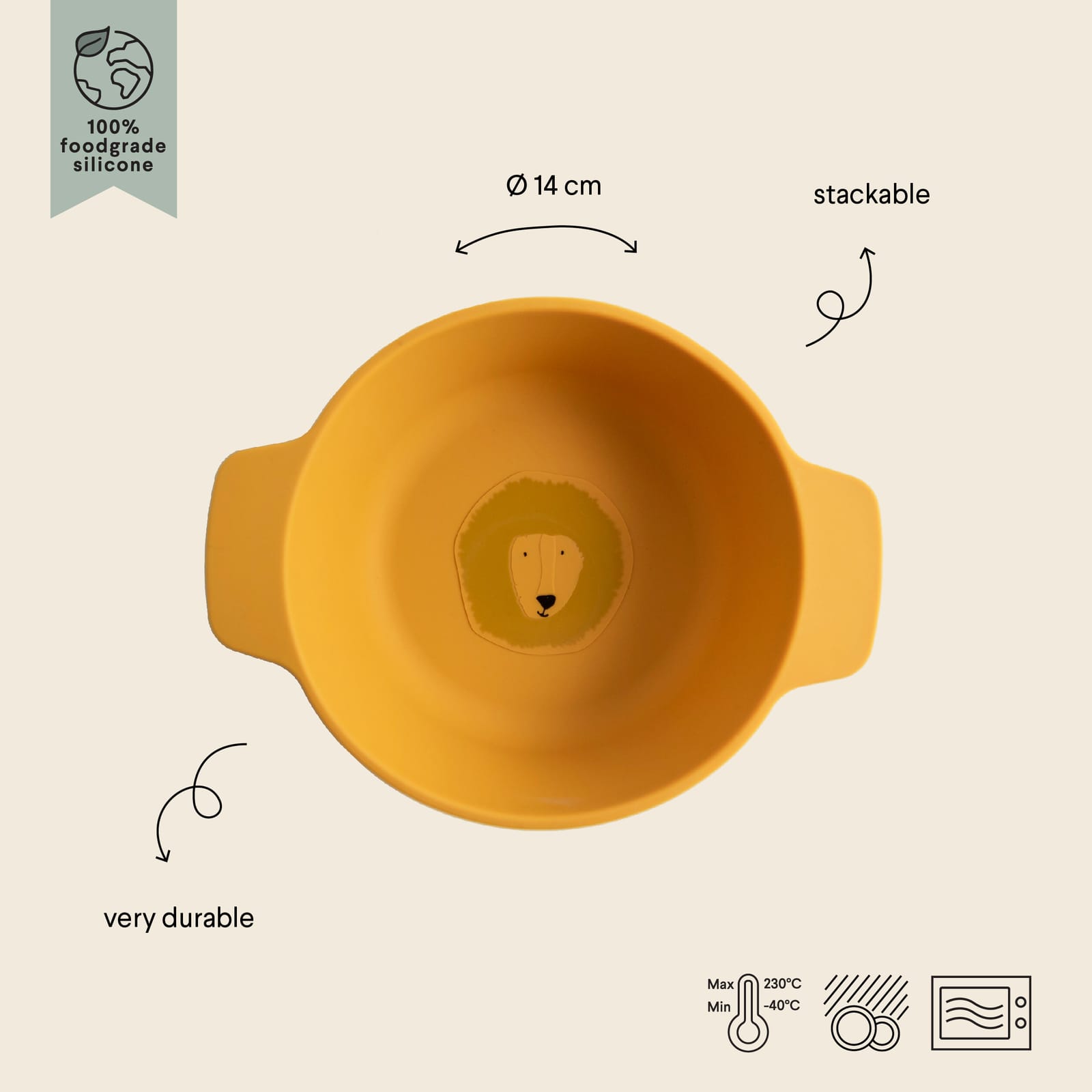 Silicone Bowl – Mr Lion