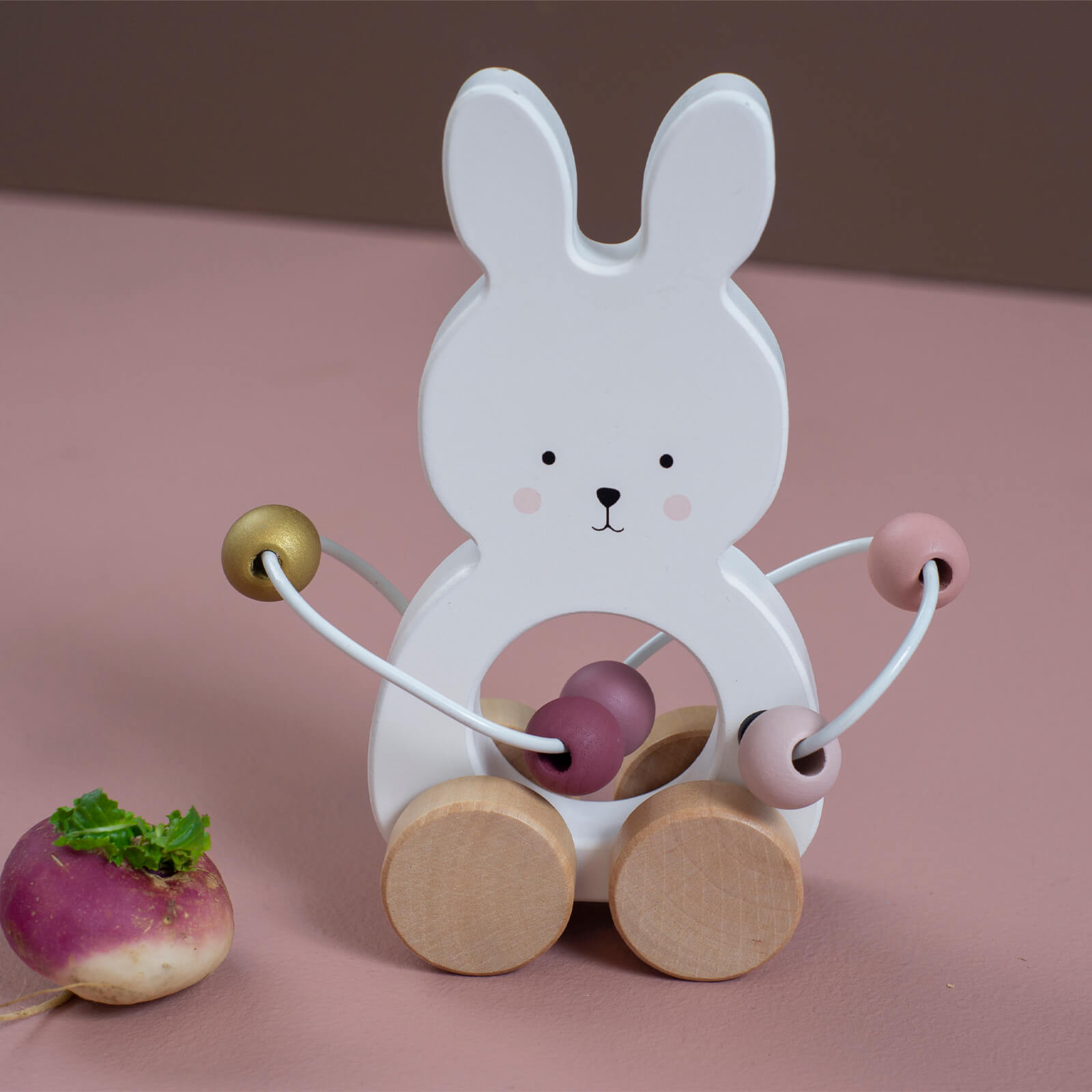 Push Bunny with Bead Maze