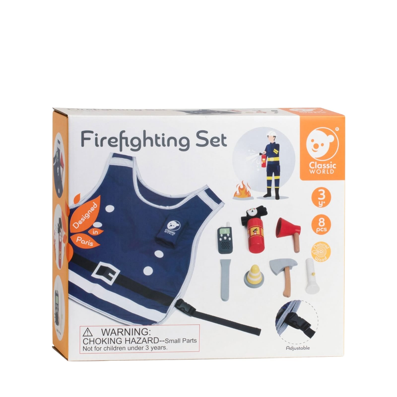 Firefighting Play Set – 8 Piece