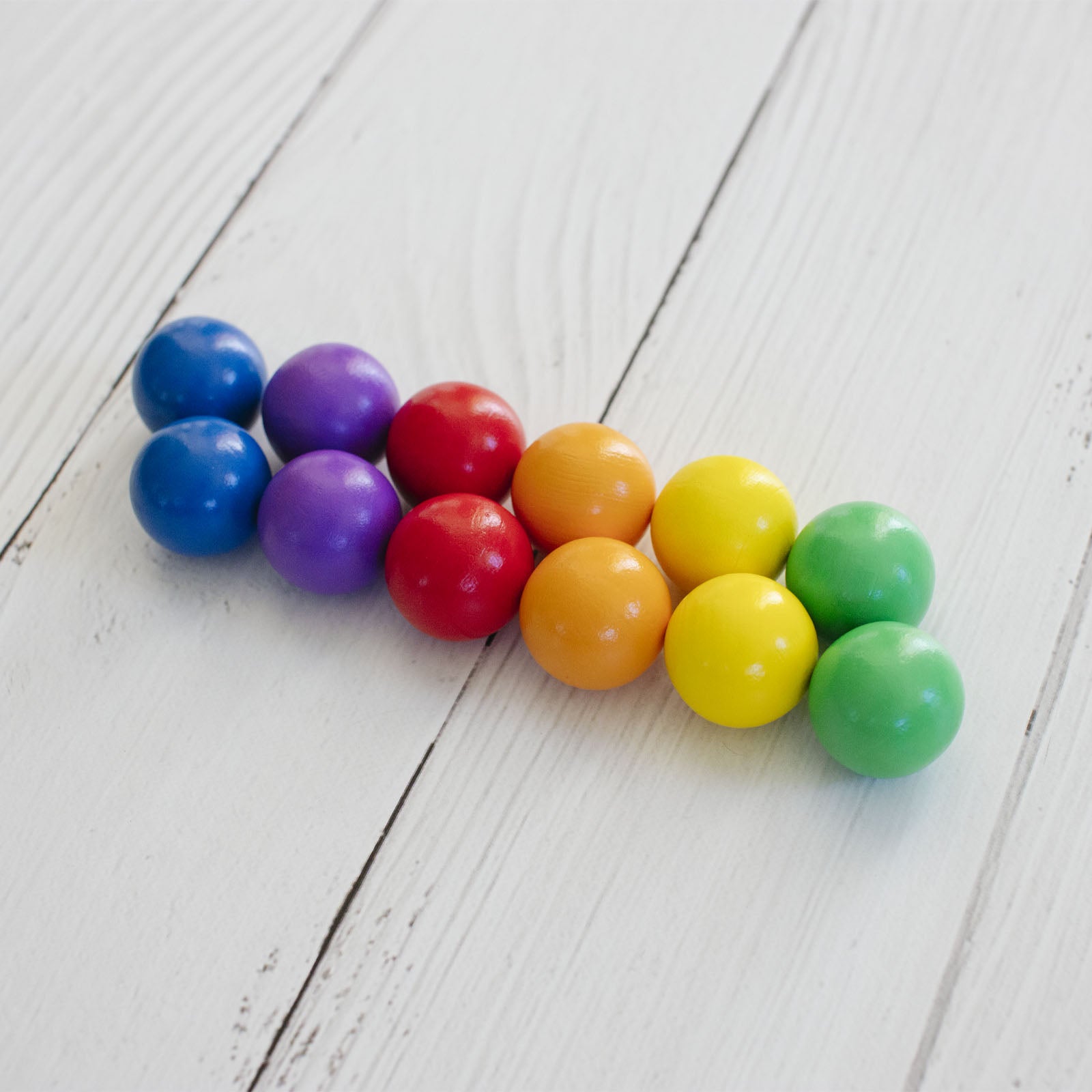 Magnetic Tiles Rainbow Ball Pack – 12 Pieces