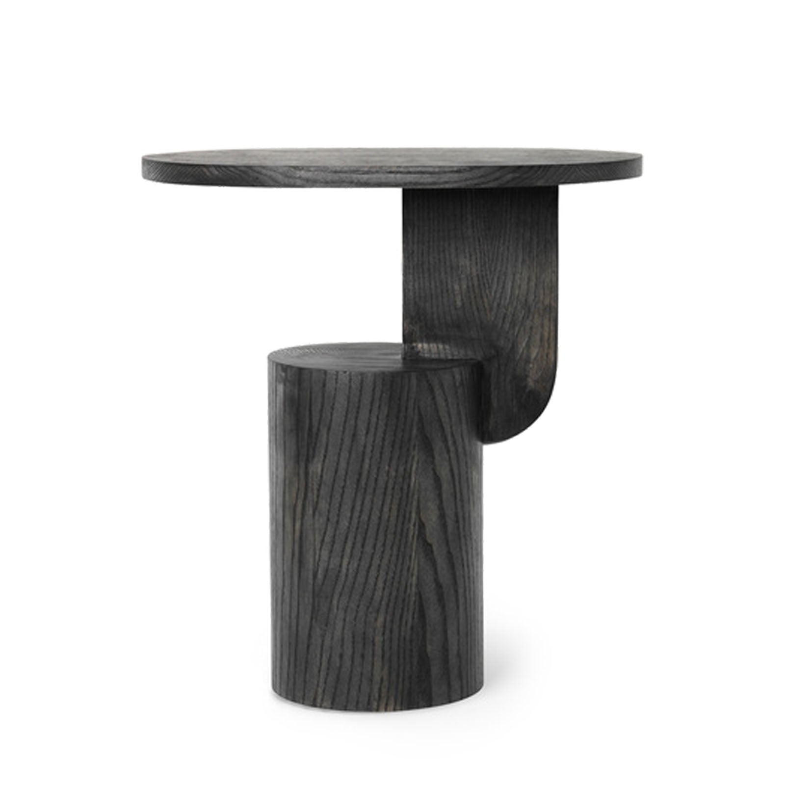 Insert Side Table – Black Stained