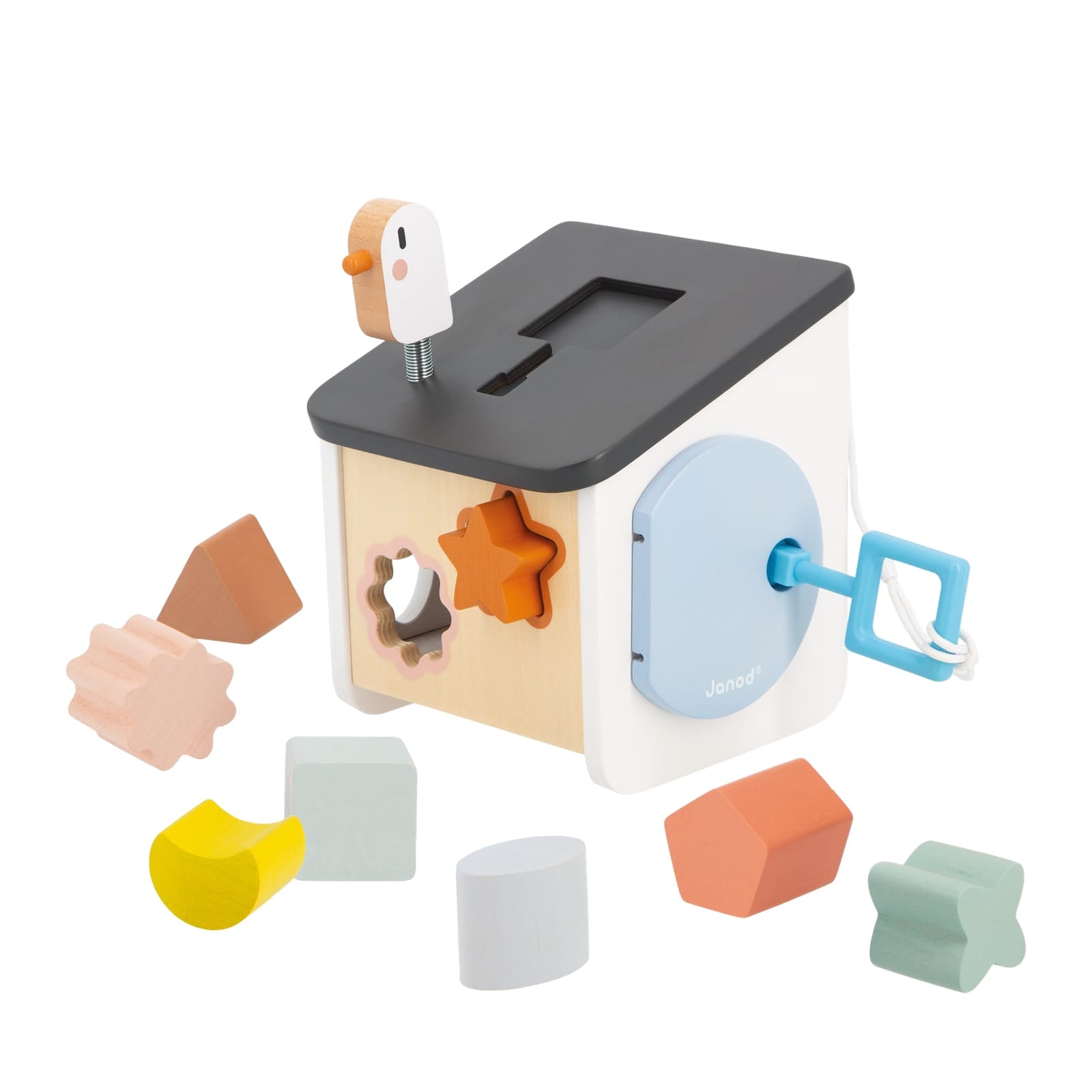 Bird House Shape Sorter – Sweet Cocoon