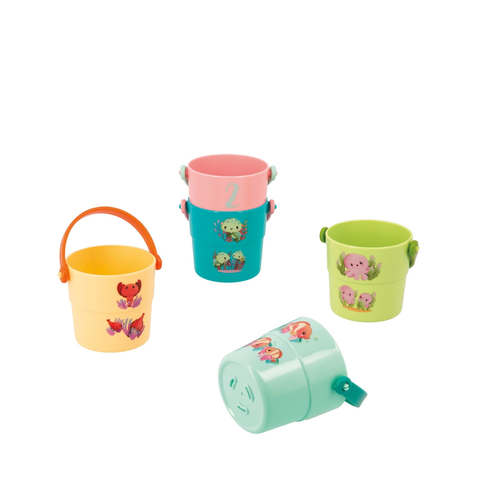 Bath Buckets – Sea Creatures