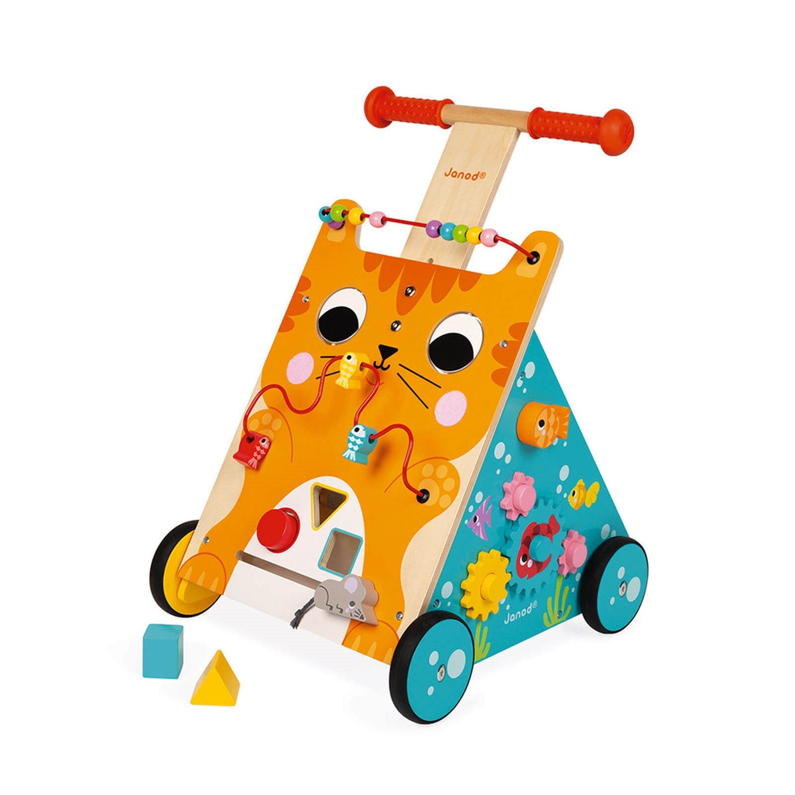 Multi-Activities Cat Baby Walker