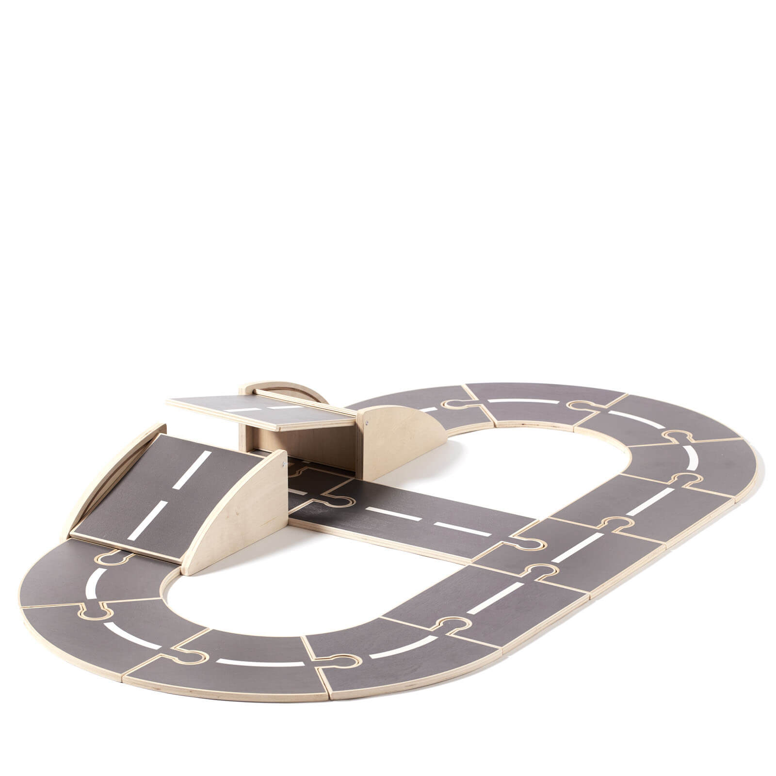 Aiden Wooden Car Track