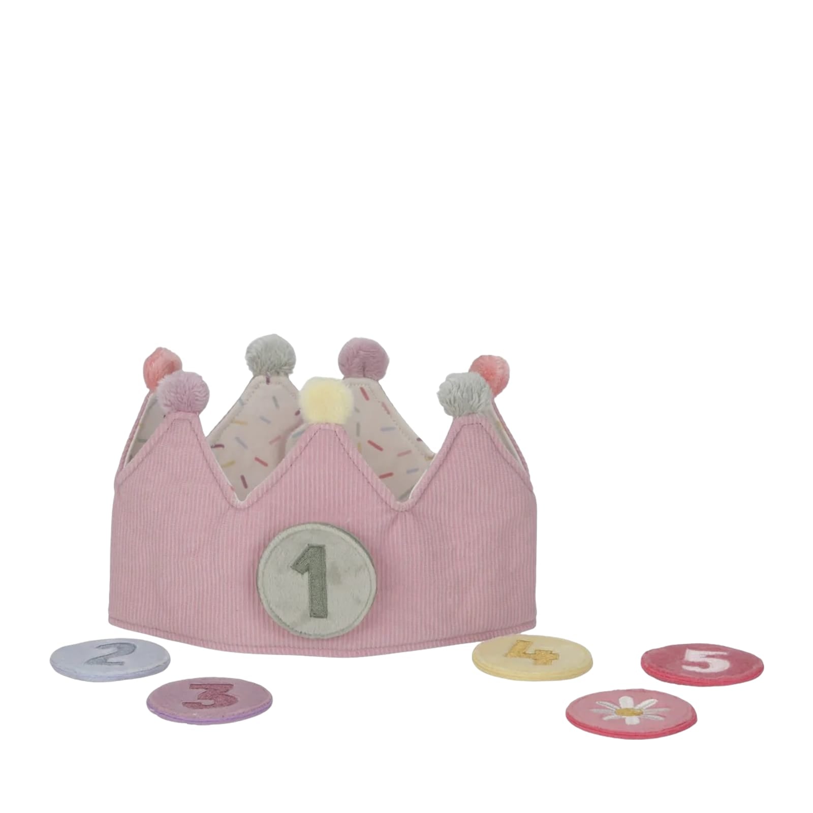 Birthday Crown With Numbers – Pink