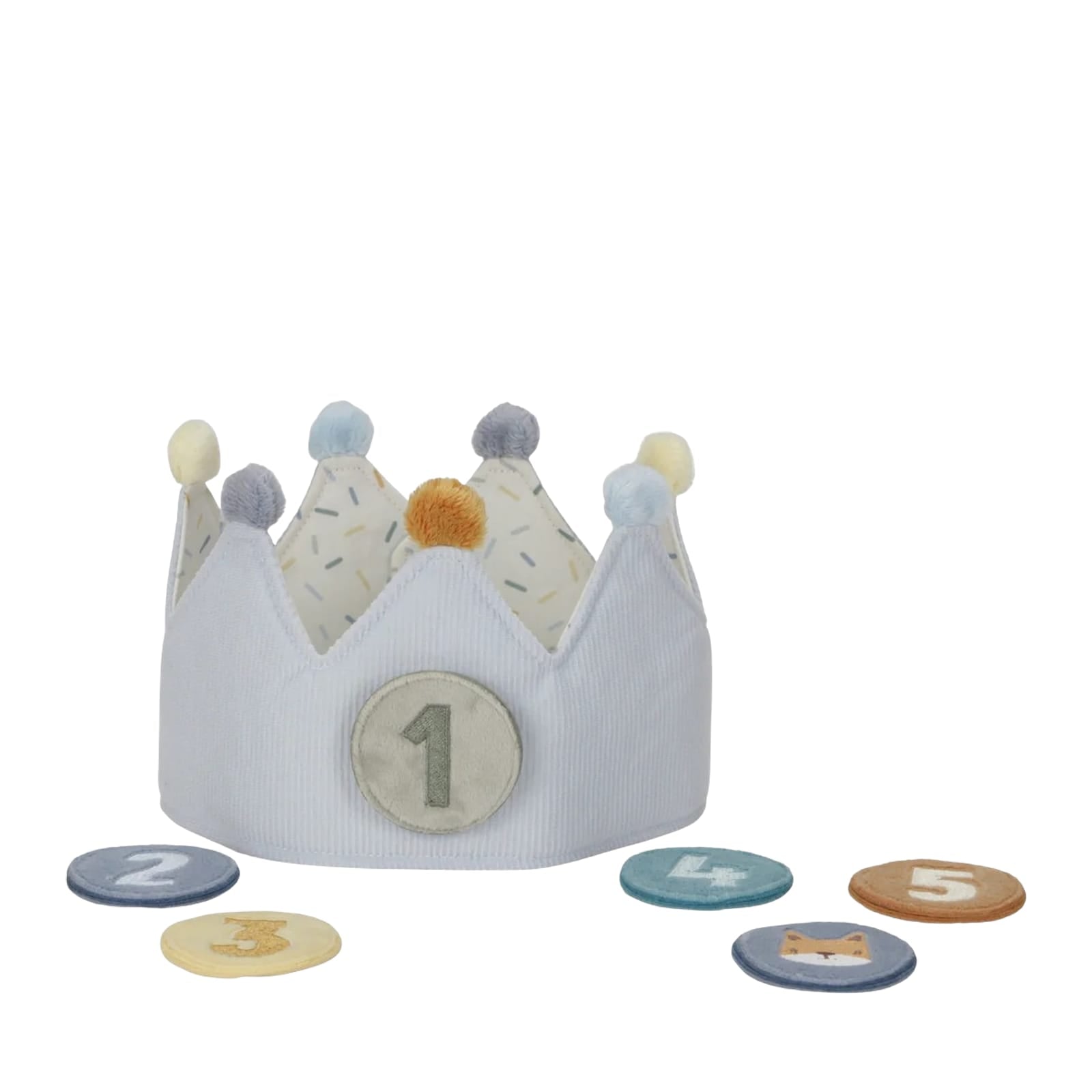 Birthday Crown With Numbers – Blue