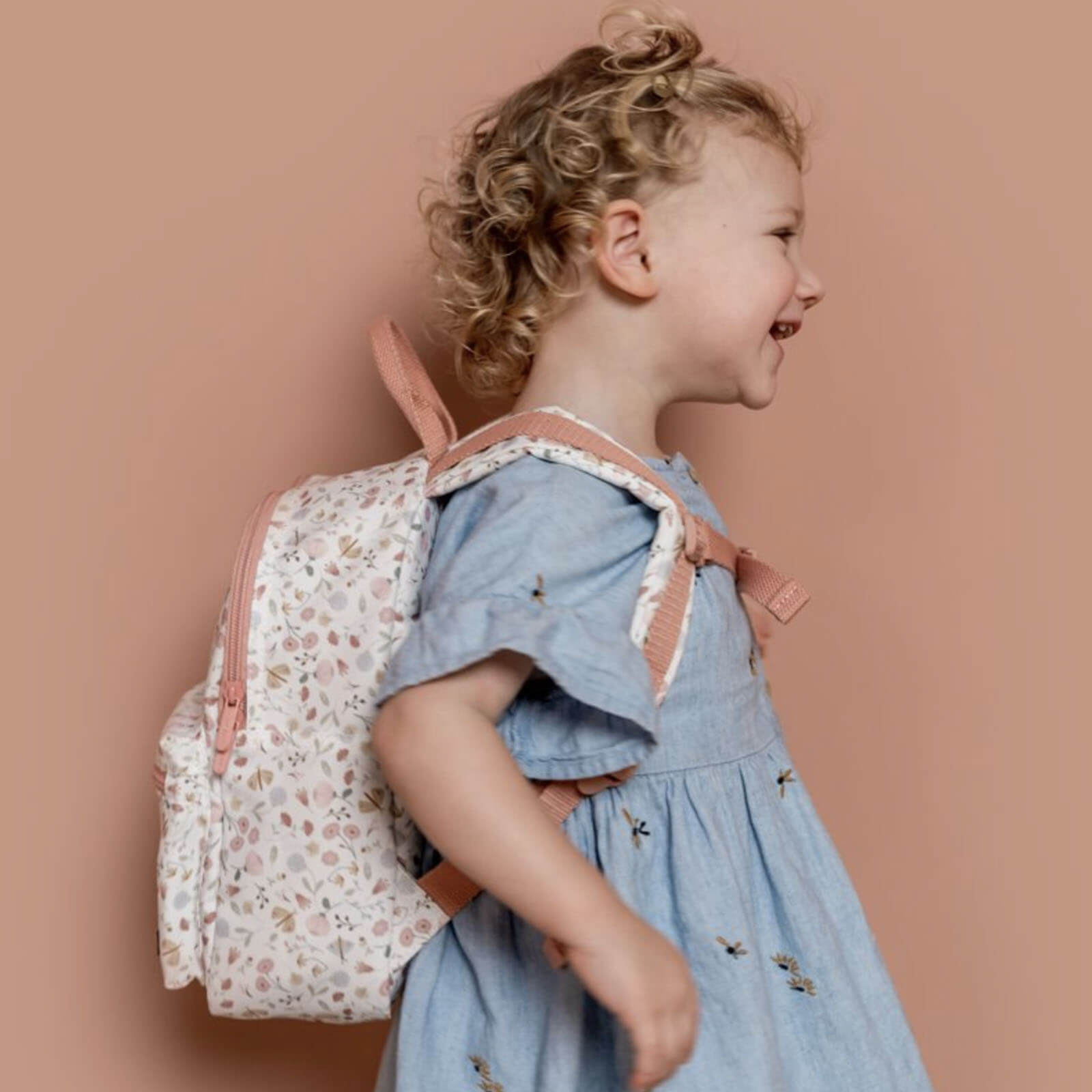 Backpack Flowers and Butterflies