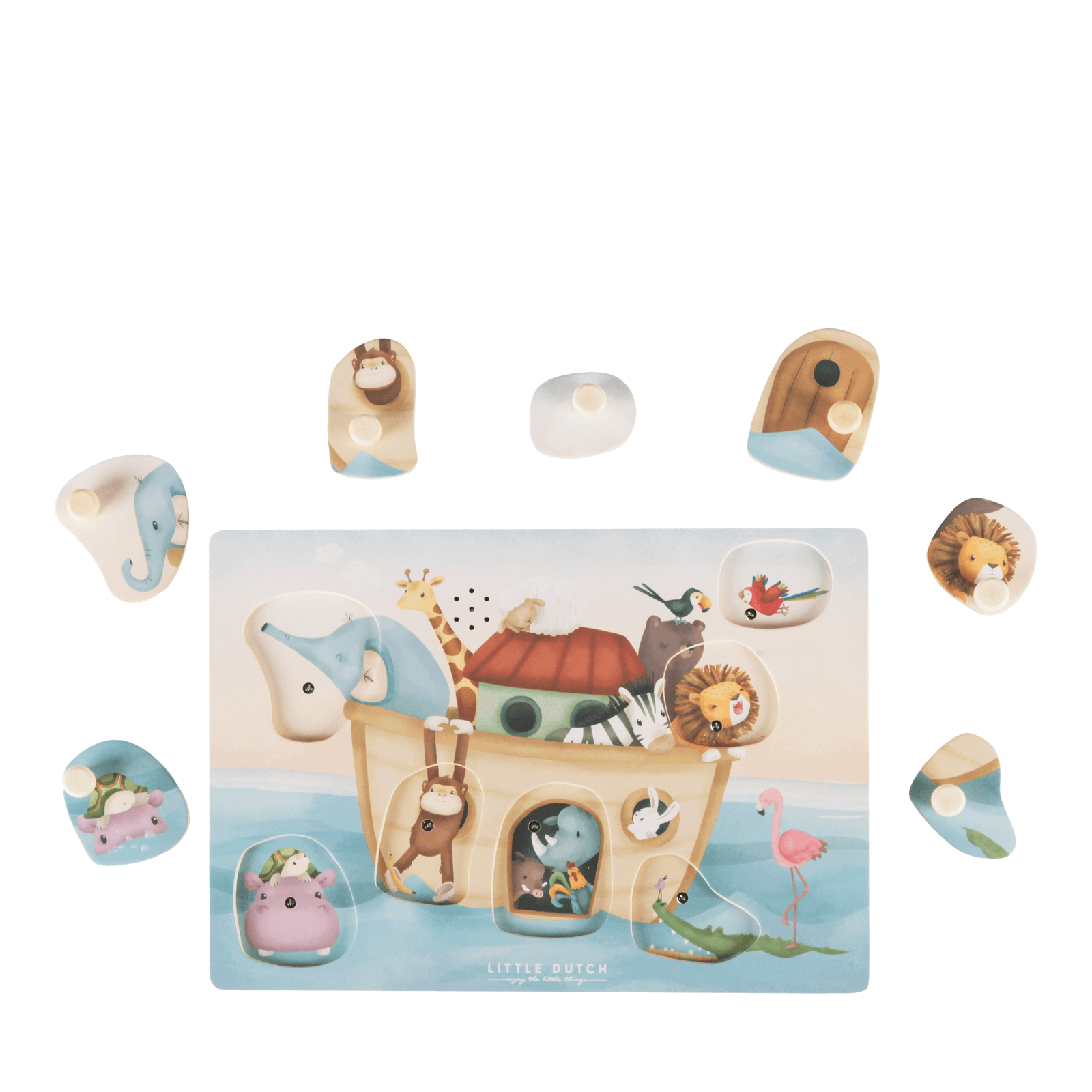 Wooden Sound Puzzle – Noahs Ark