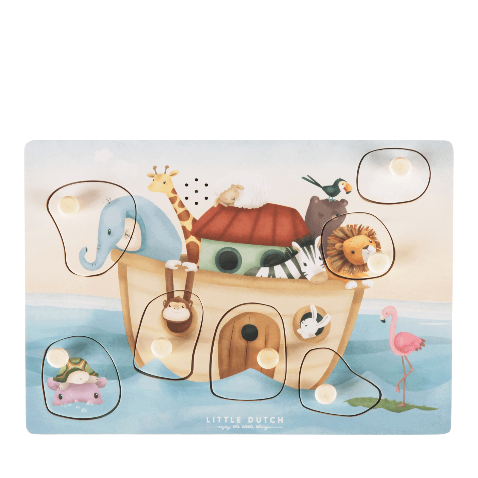 Wooden Sound Puzzle – Noahs Ark