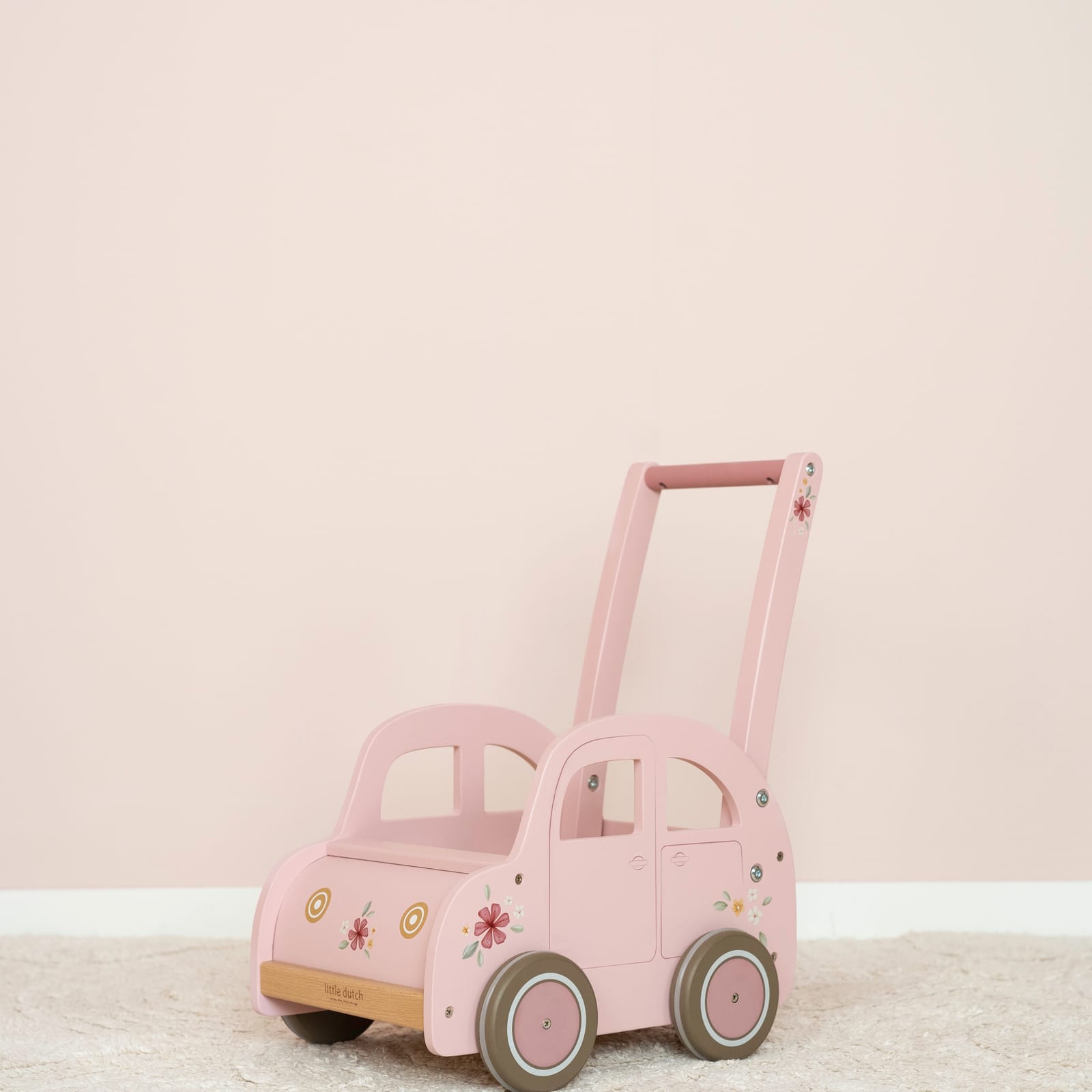 Baby Walker Pink Car