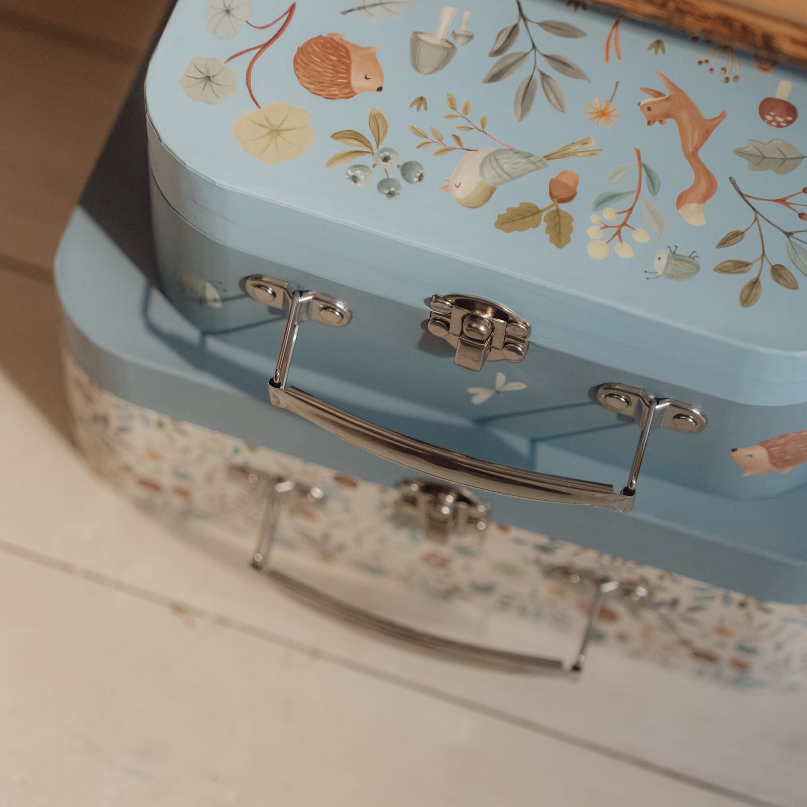 Suitcase Set – Forest Friends Blue