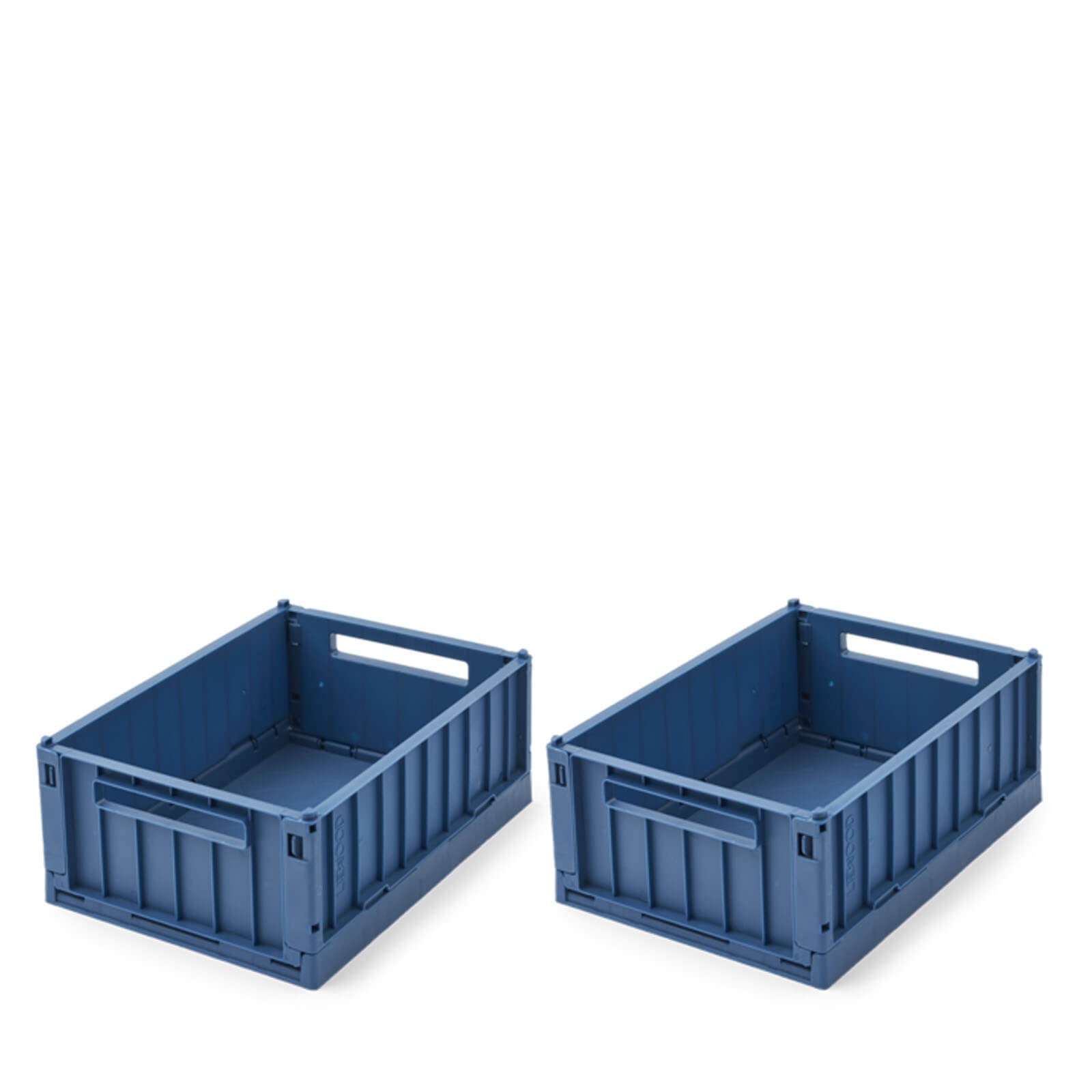 Weston Storage Box Small 2 Pack Indigo Blue