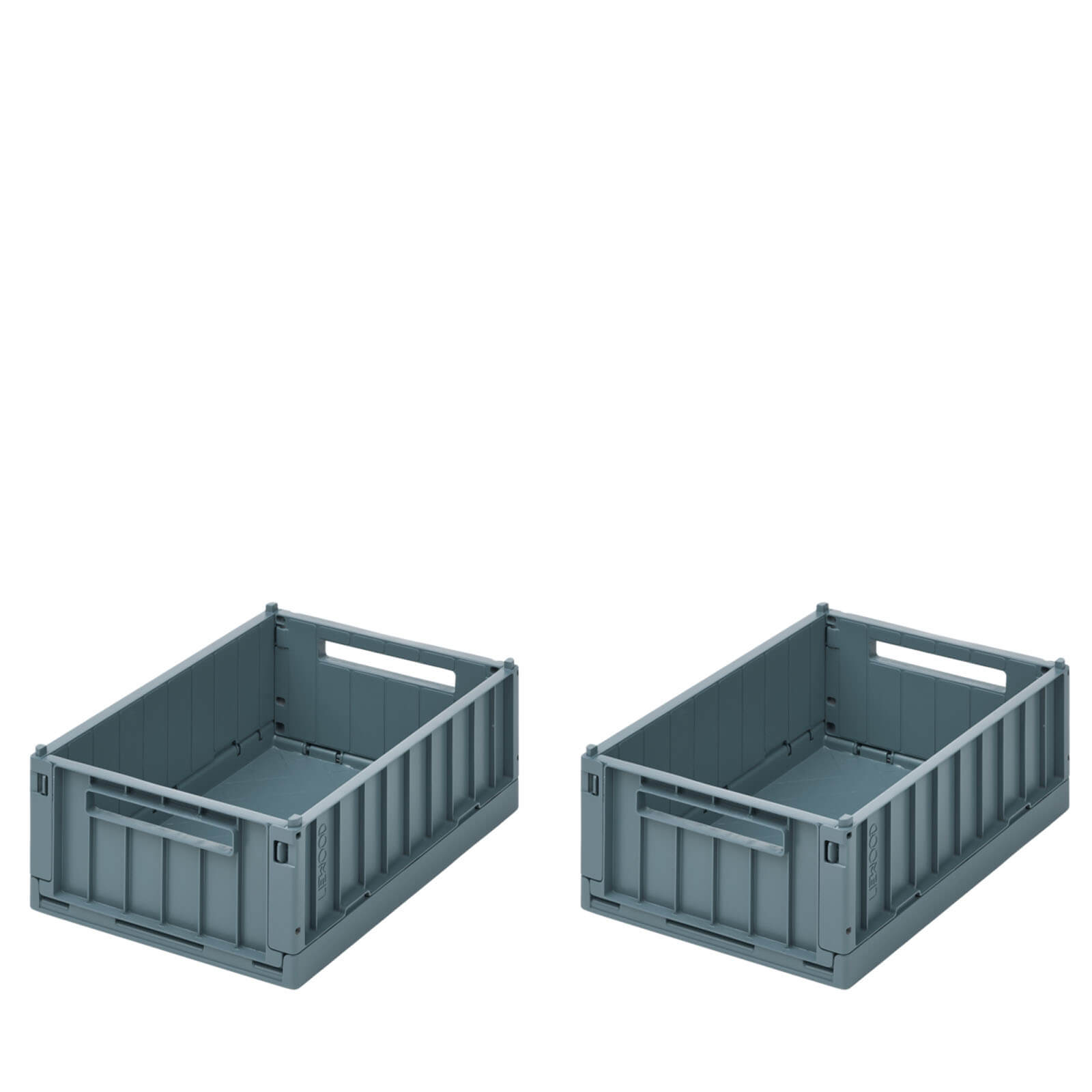 Weston Storage Box Small 2 Pack Whale Blue