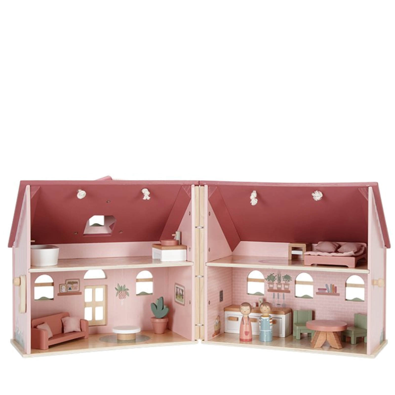 Pink Doll’s House Plus Furniture and Accessories