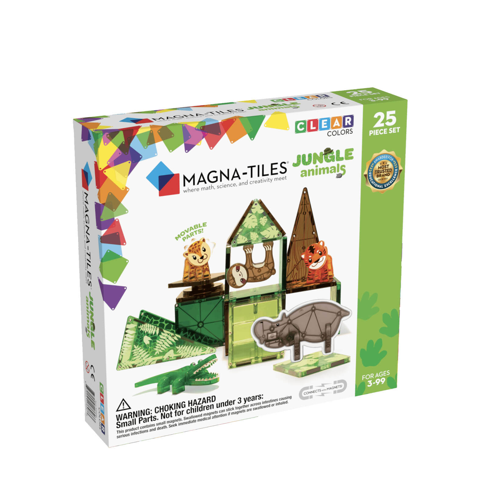 Jungle Animals 25 Piece Set