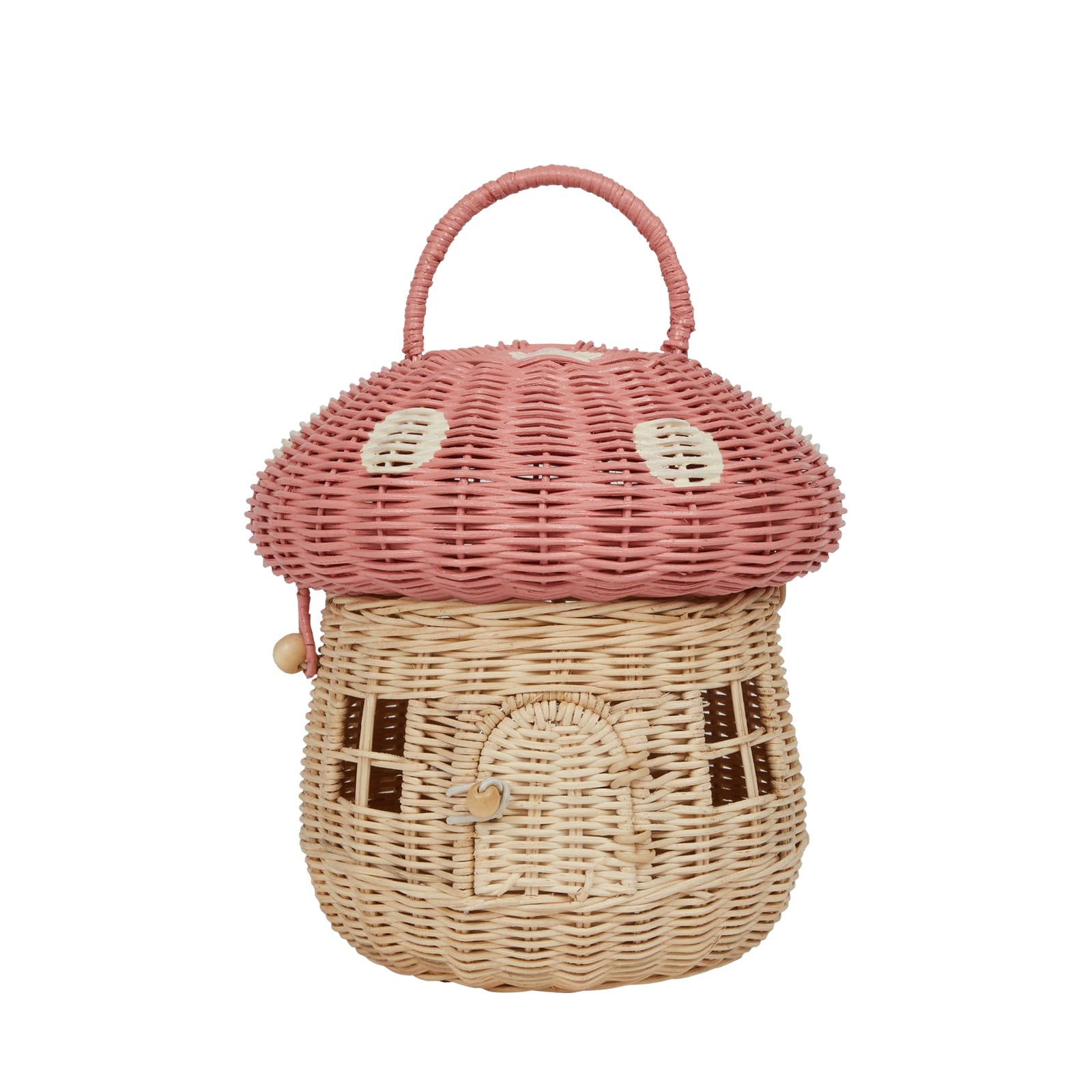 Rattan Mushroom Basket – Musk