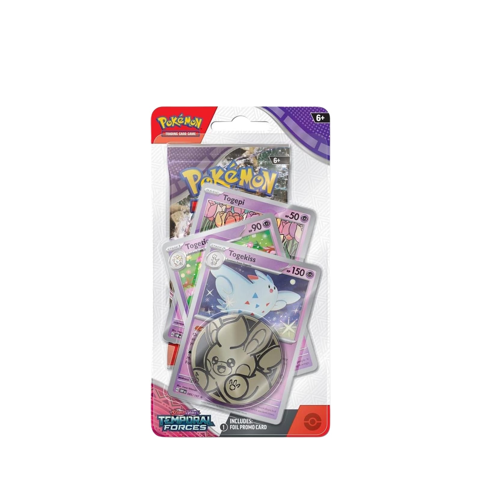 Scarlet & Violet Temporal Forces Premium Checklane – Togekiss