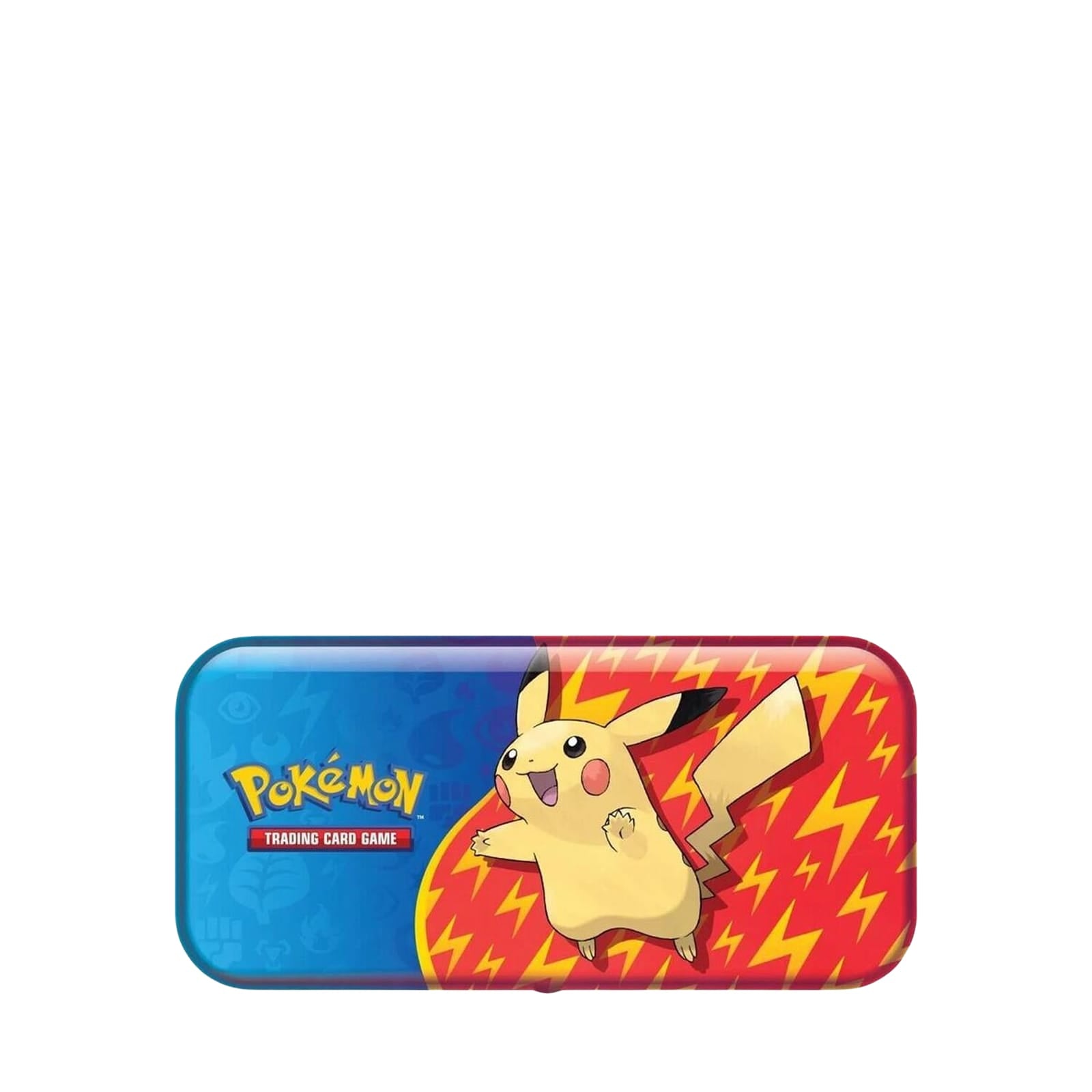 Pikachu Pencil Case Tin & 2 Booster Packs